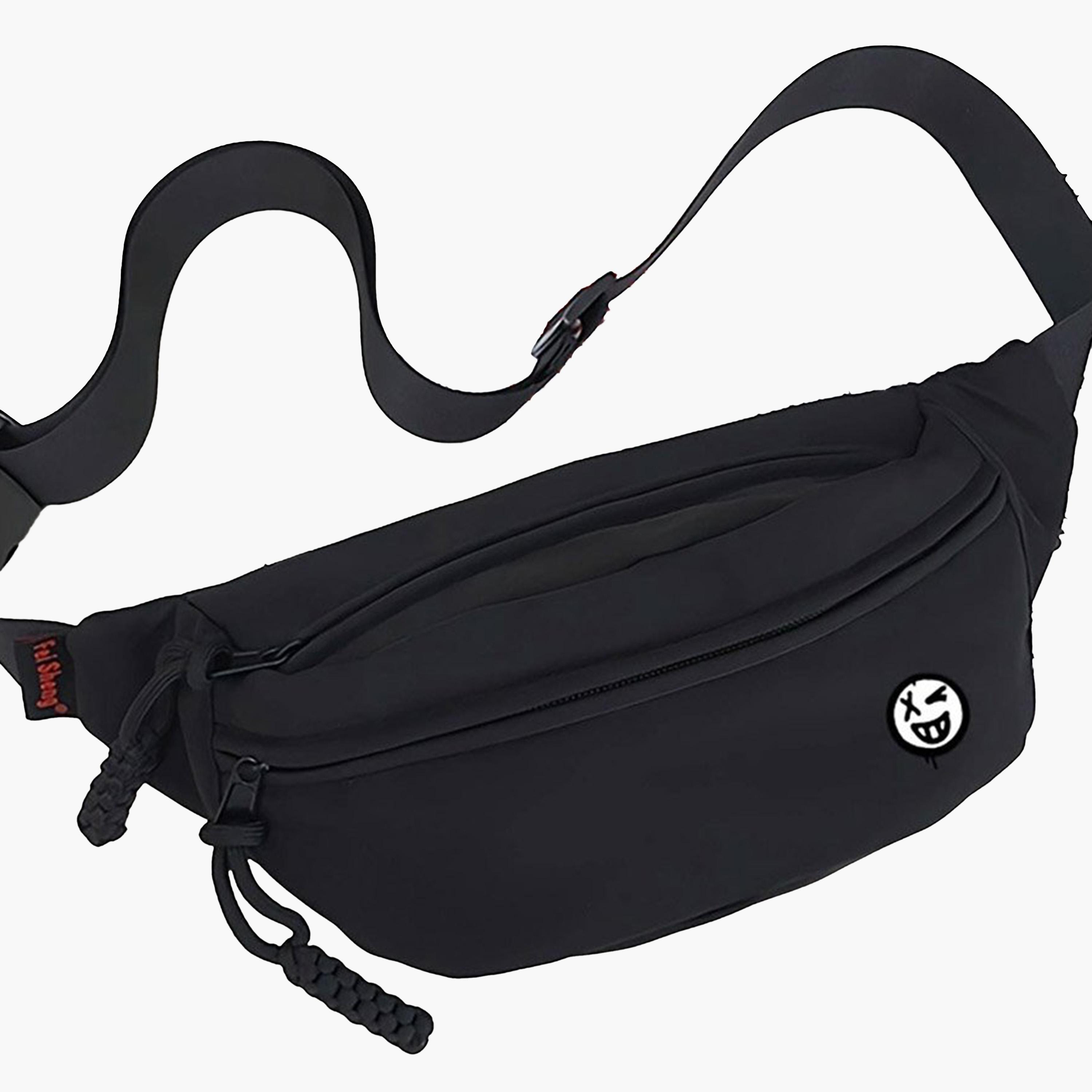 Take Two Solid Zip Closure Crossbody Bag-men-bags-image-4