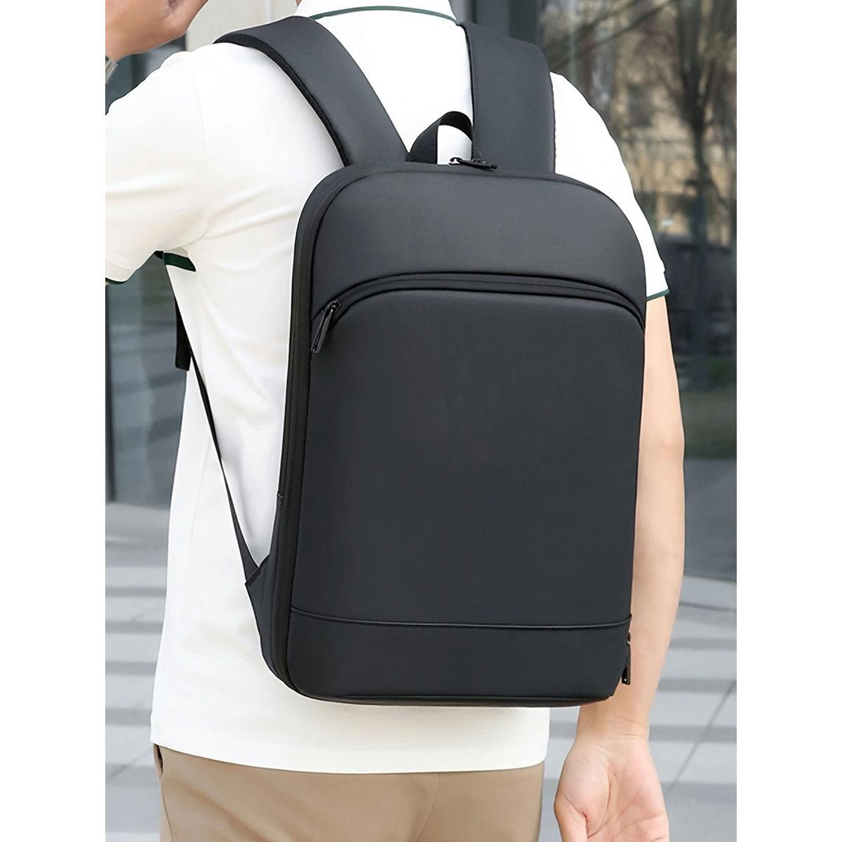 شنطة ظهر سادة بسحاب للإغلاق-men-bags-image-3