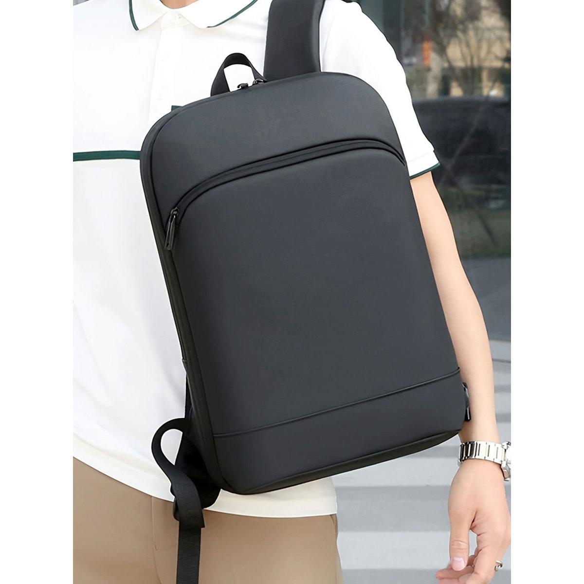 شنطة ظهر سادة بسحاب للإغلاق-men-bags-image-4