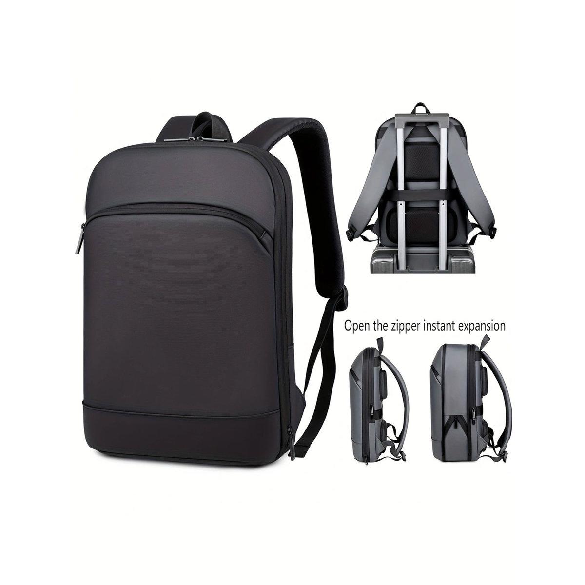 شنطة ظهر سادة بسحاب للإغلاق-men-bags-image-5