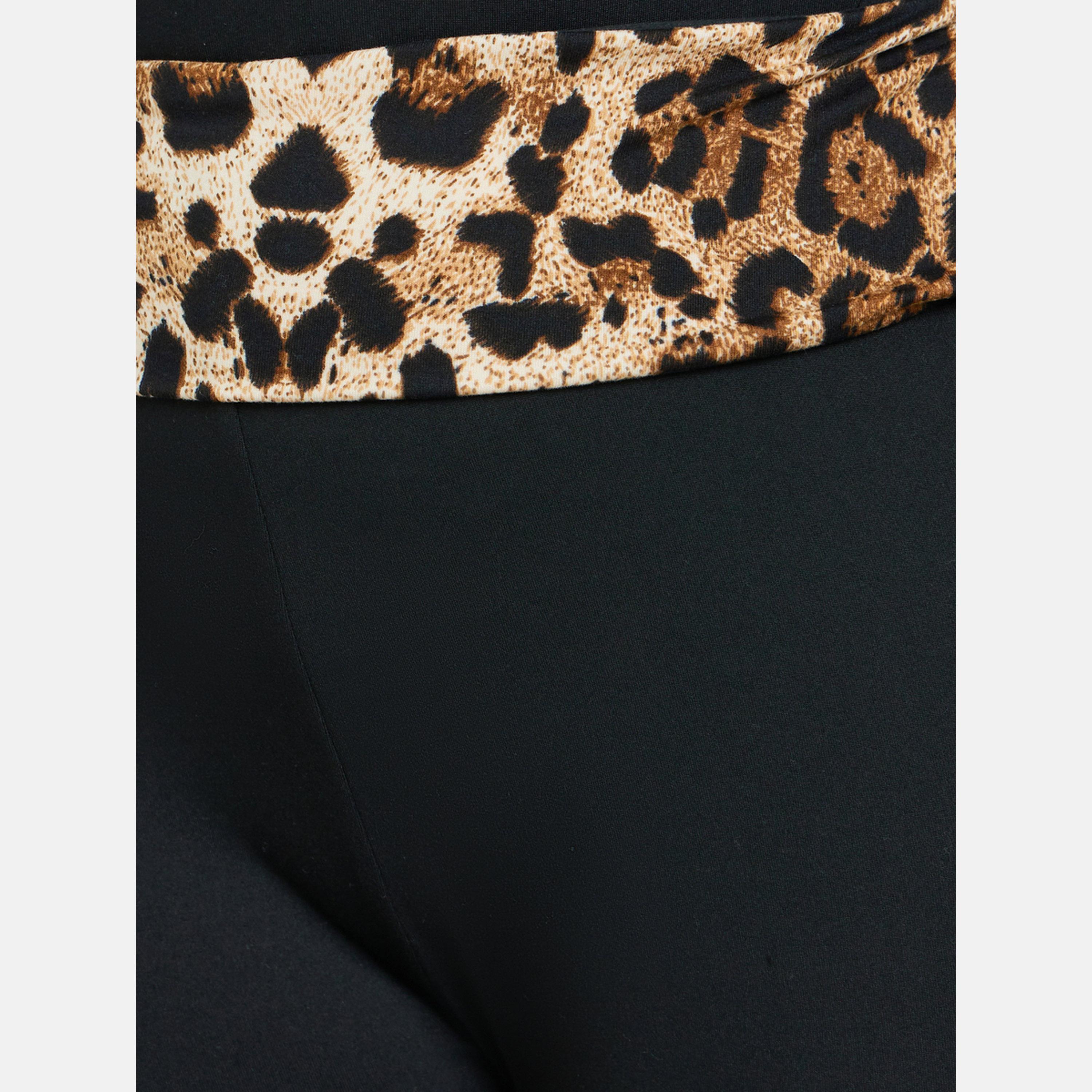 Styli Women Plus Size Black Leopard Waist Leggings-women-clothing-bottoms-leggings-image-3