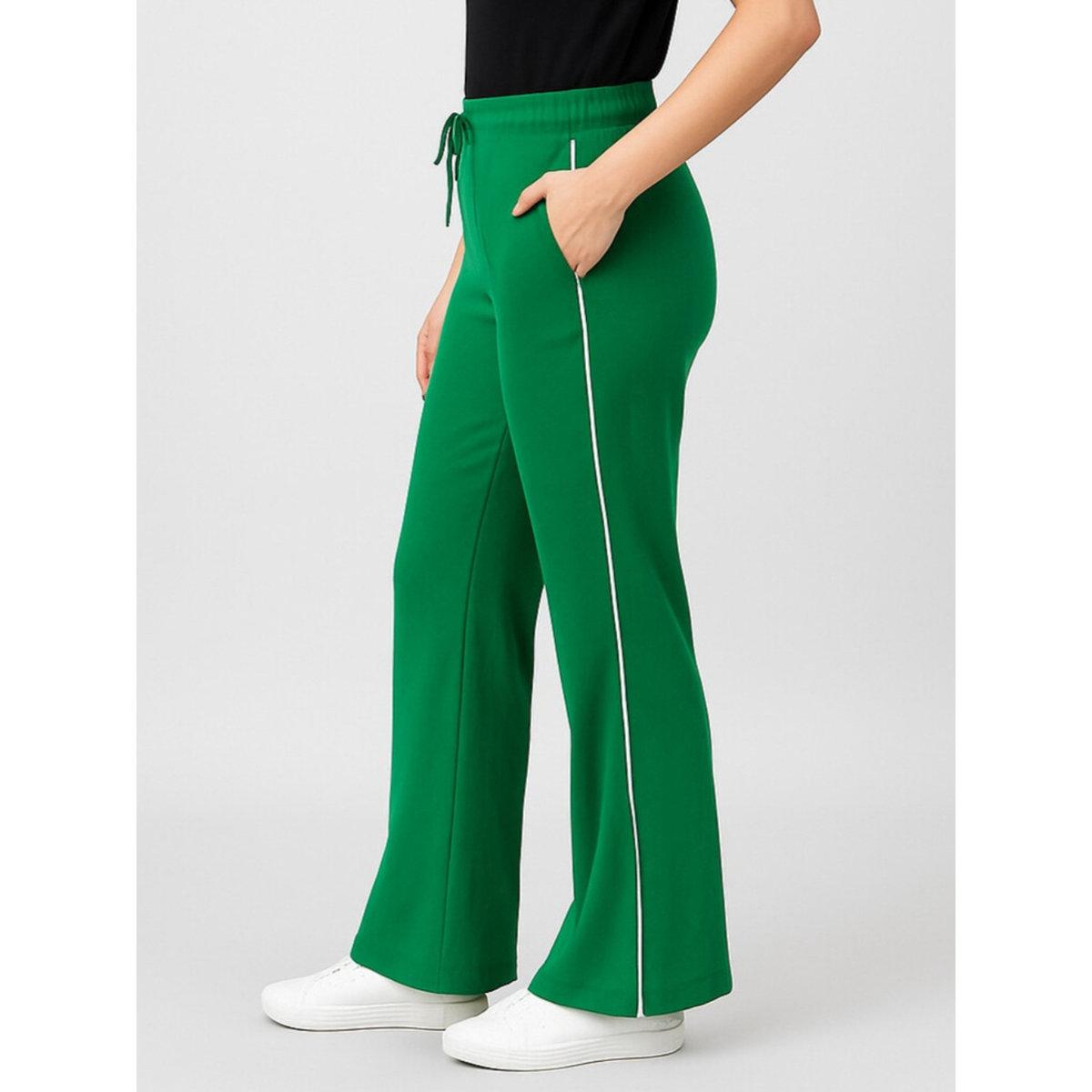 PAUSE Women Green Relaxed Fit Joggers-women-clothing-bottoms-joggers-image-3