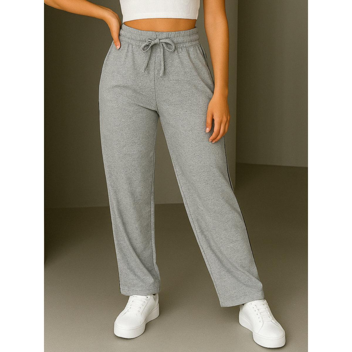 PAUSE Women Grey Relaxed Fit Joggers-women-clothing-bottoms-joggers-image-1