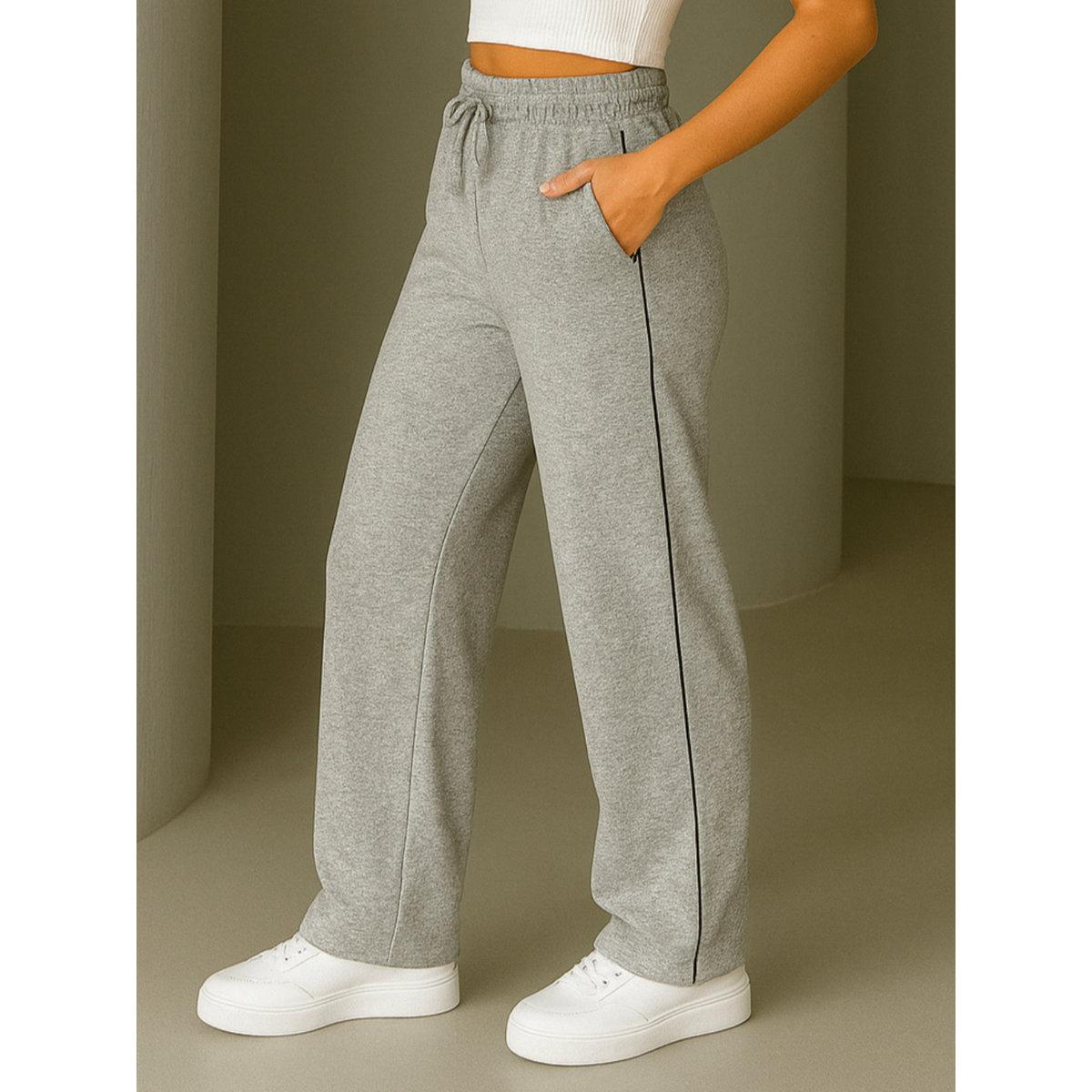 PAUSE Women Grey Relaxed Fit Joggers-women-clothing-bottoms-joggers-image-3