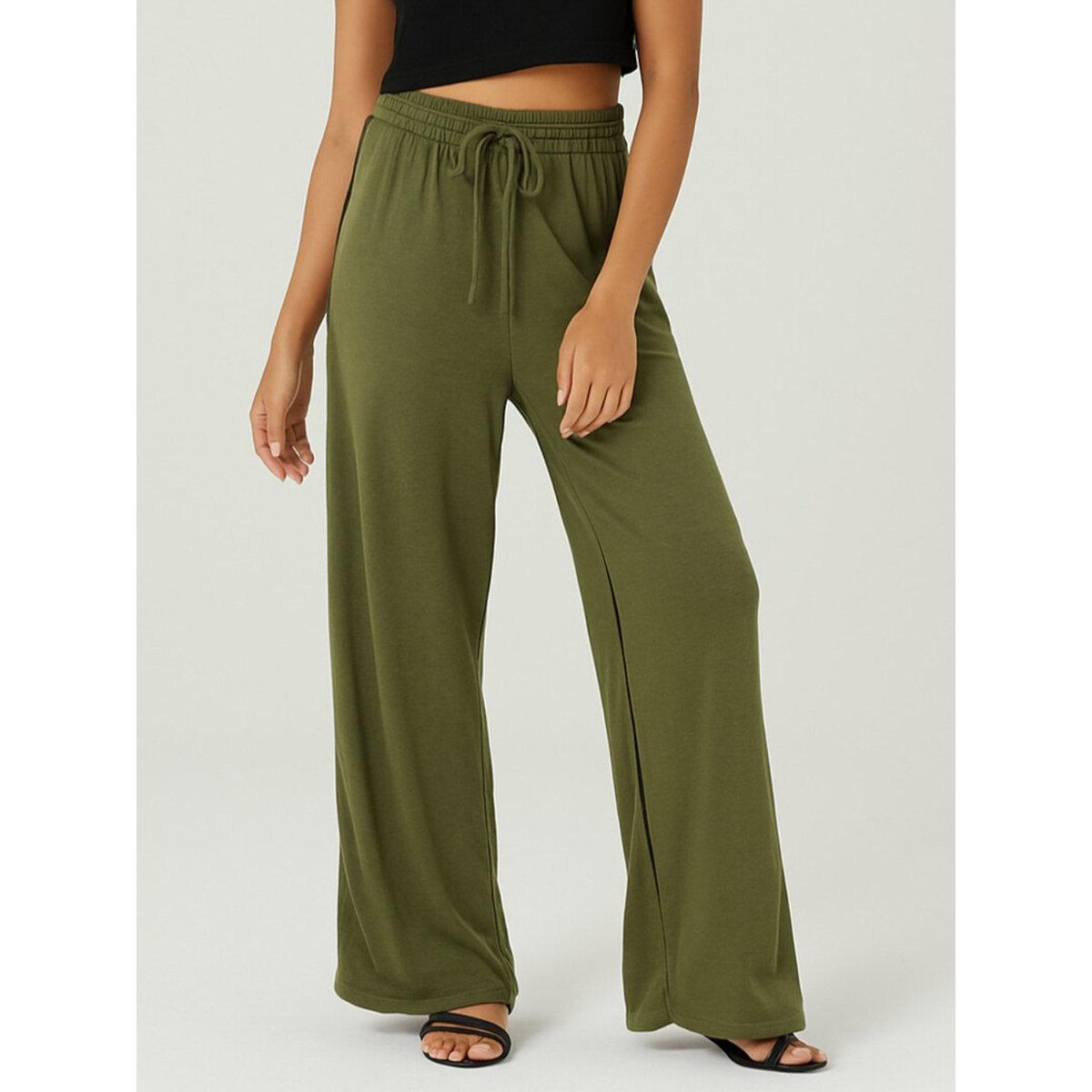 PAUSE Women Olive Relaxed Fit Joggers-women-clothing-bottoms-joggers-image-1