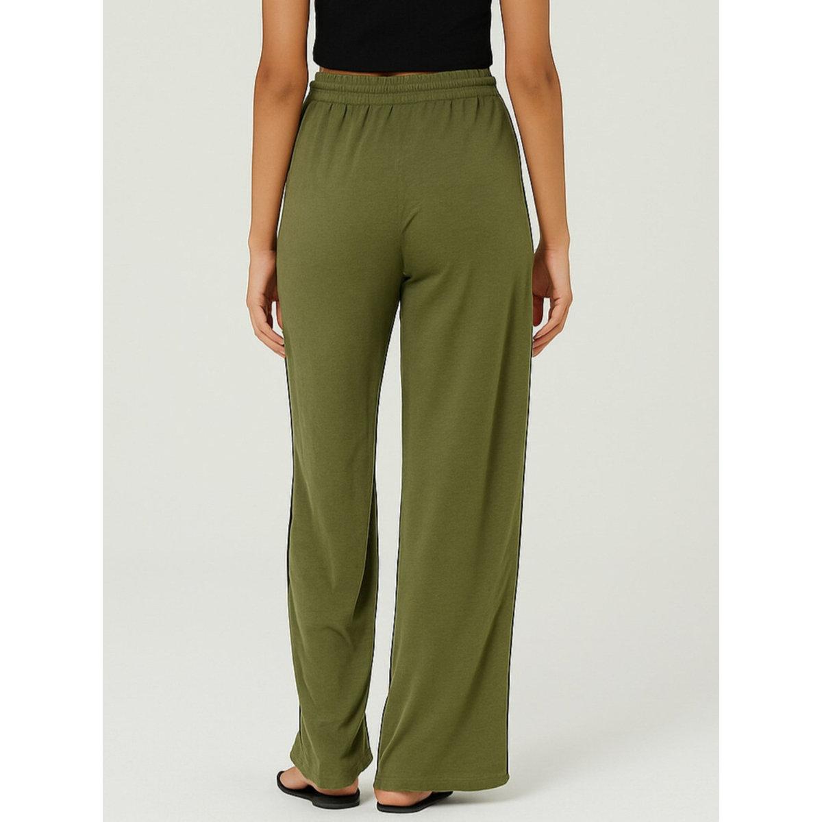 PAUSE Women Olive Relaxed Fit Joggers-women-clothing-bottoms-joggers-image-2