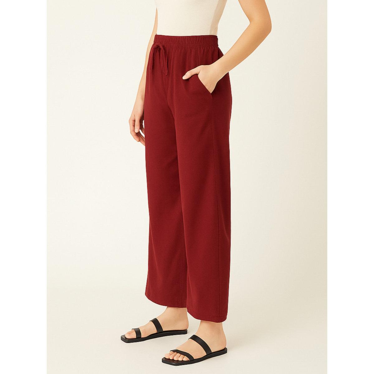 بنطال جوغر بقصة مريحة-women-clothing-bottoms-joggers-image-3