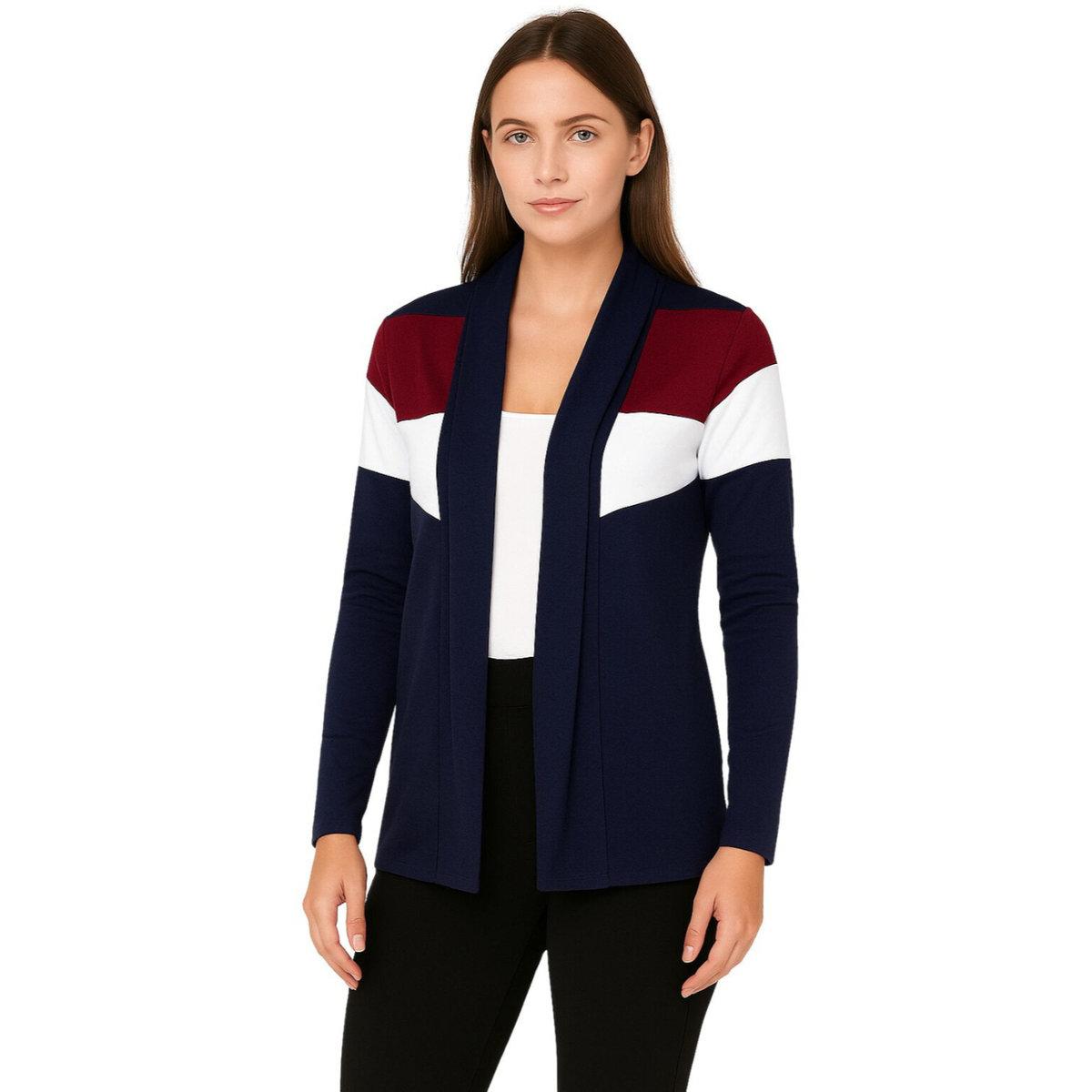 PAUSE Color Block Open Front Shrug-women-clothing-shirtsandblouses-shirts-image-3