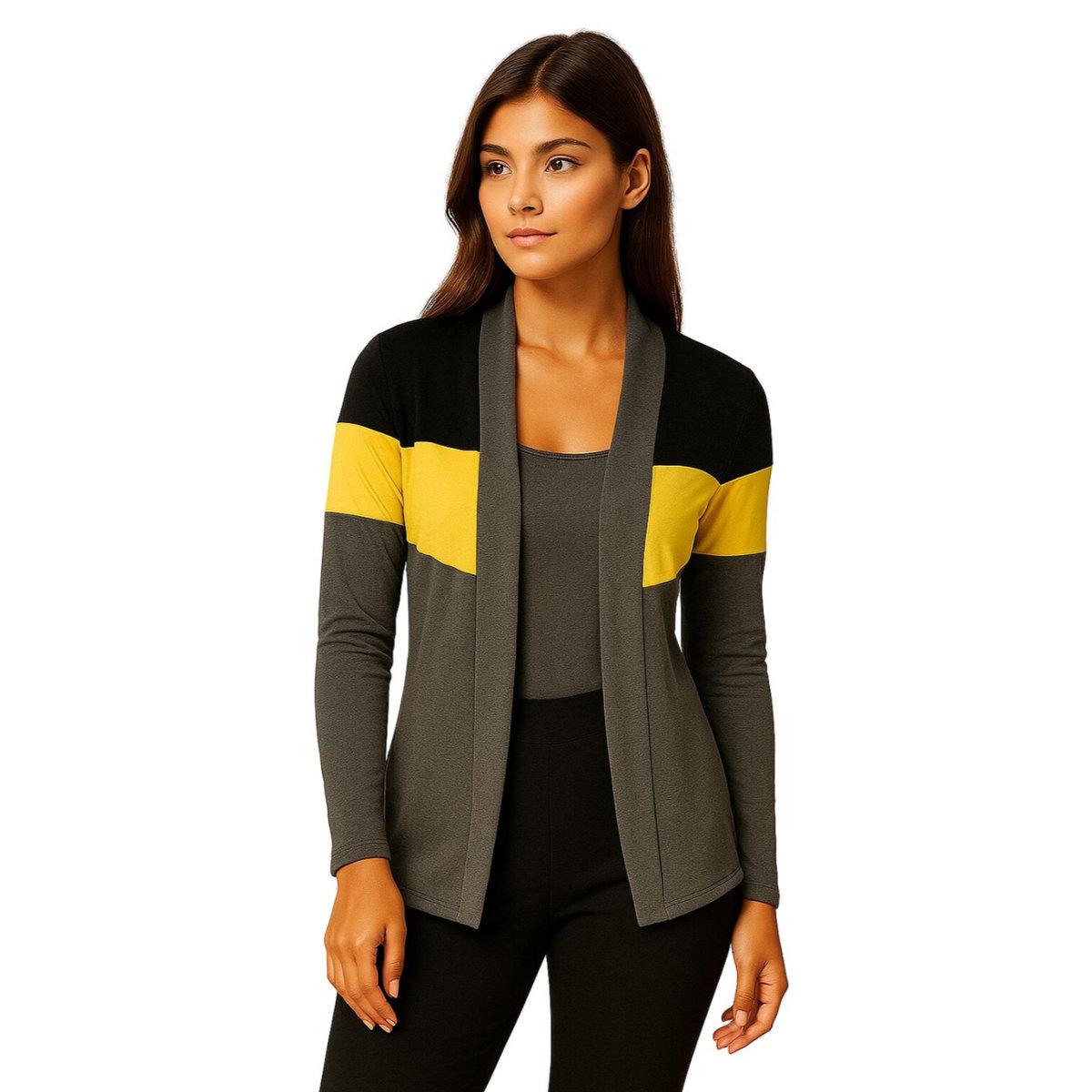 PAUSE Color Block Open Front Shrug-women-clothing-shirtsandblouses-shirts-image-4