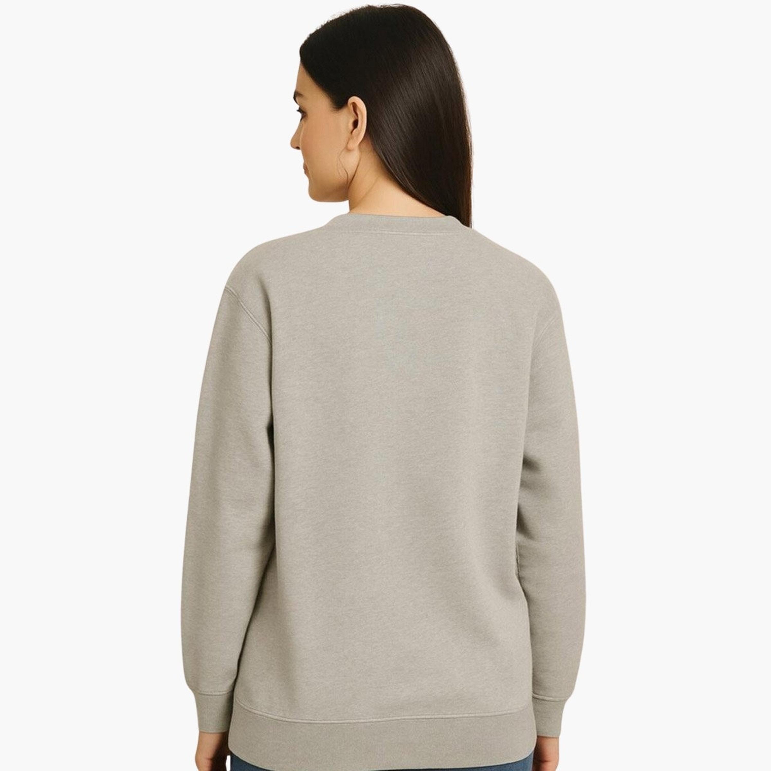 PAUSE Slogan Print Round Neck Long Sleeves Women's Sweatshirt-women-winterwear-hoodiesandsweatshirts-sweatshirts-image-2