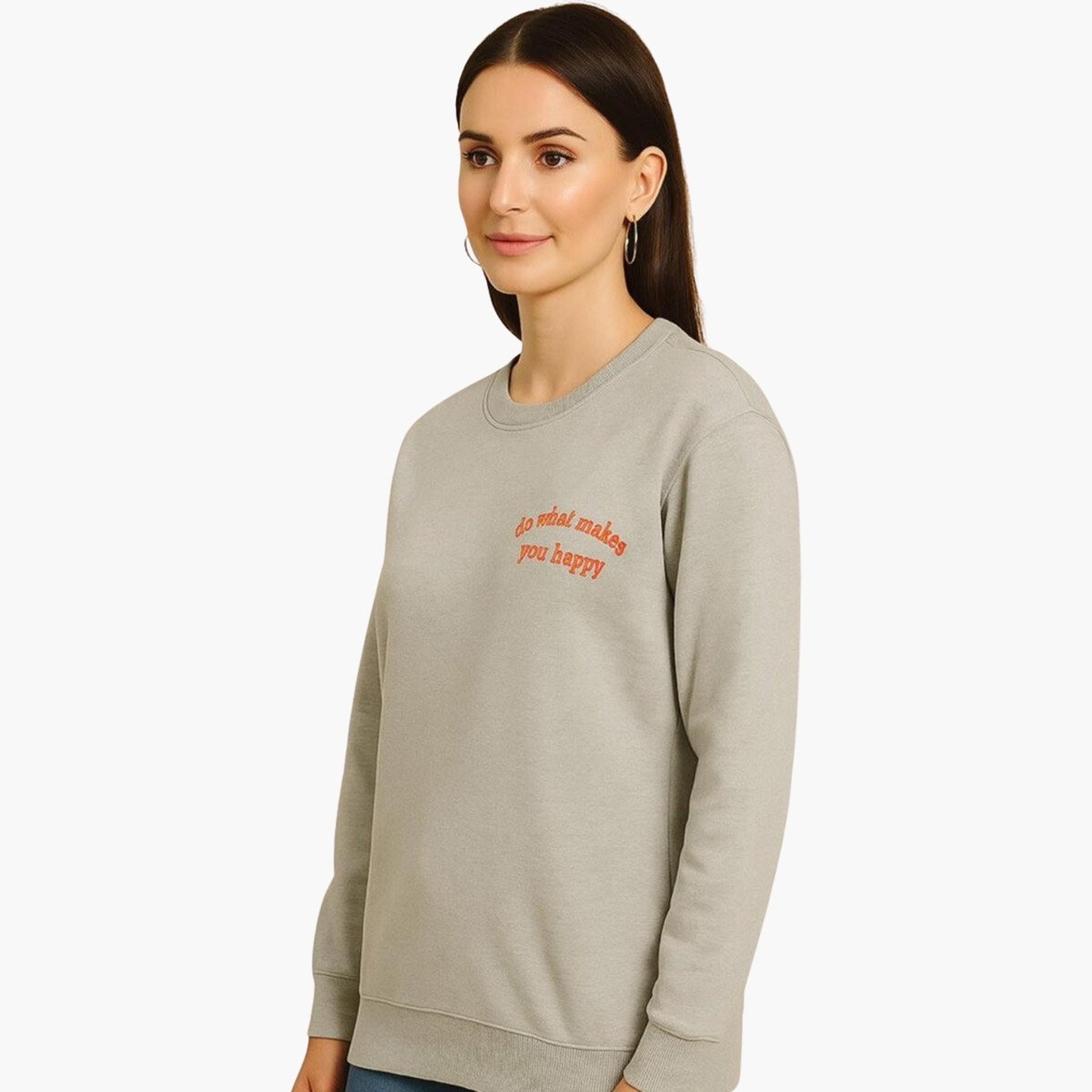 PAUSE Slogan Print Round Neck Long Sleeves Women's Sweatshirt-women-winterwear-hoodiesandsweatshirts-sweatshirts-image-3