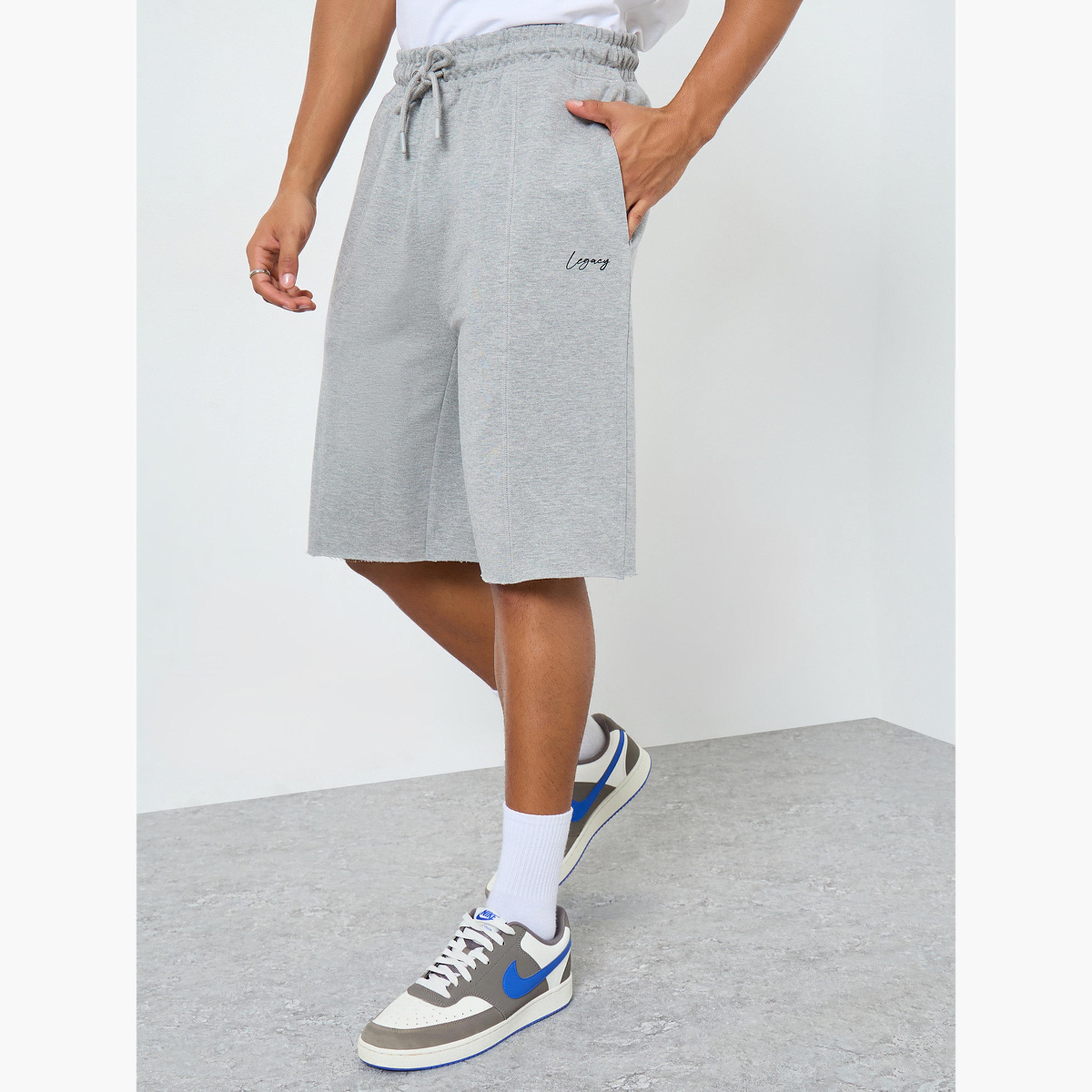 شورت تيري بقصة واسعة-men-clothing-bottoms-shorts-image-1