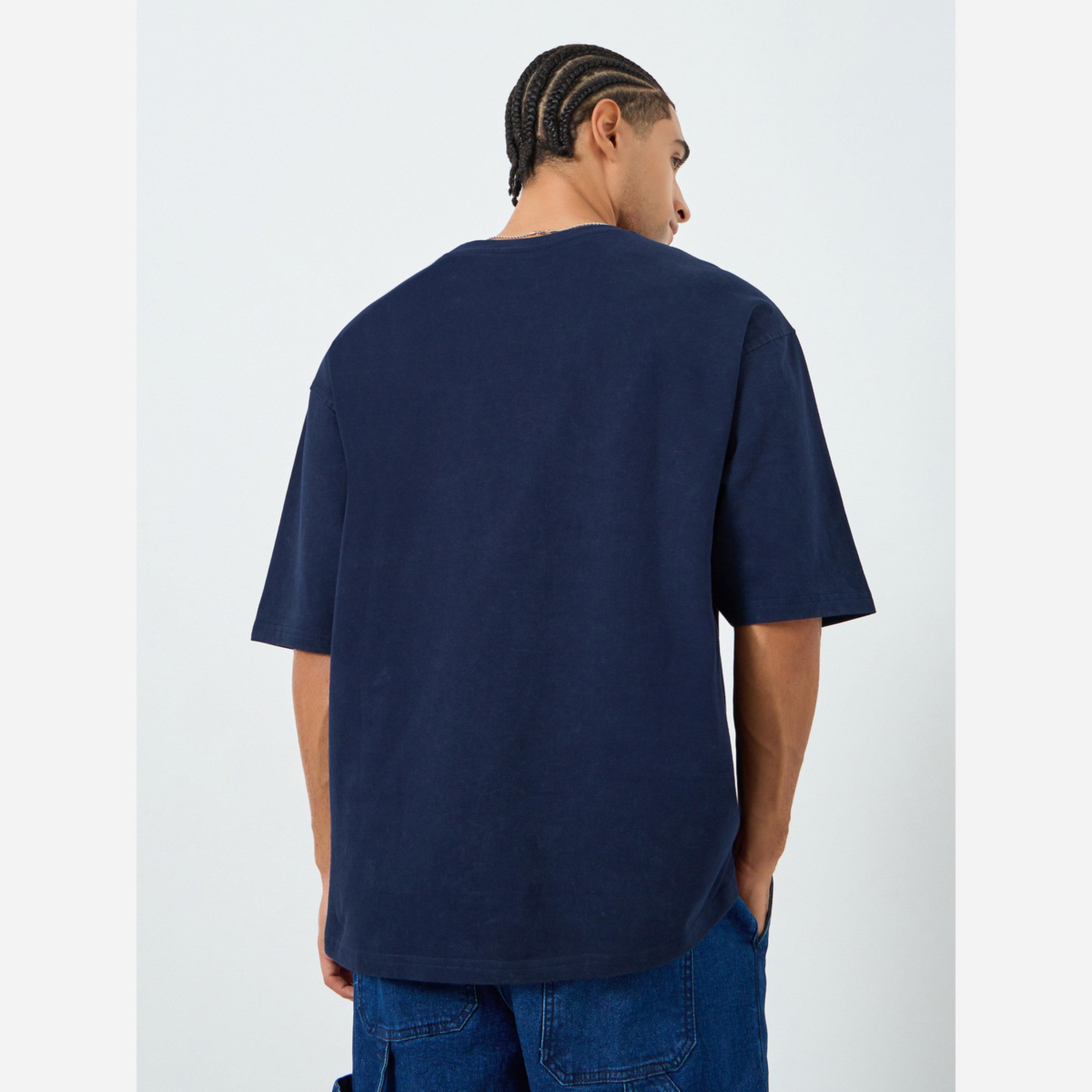 ستايلي - تيشيرت رجالي مقاس واسع قماش تيري-men-clothing-tshirtsandpolos-tshirts-image-5