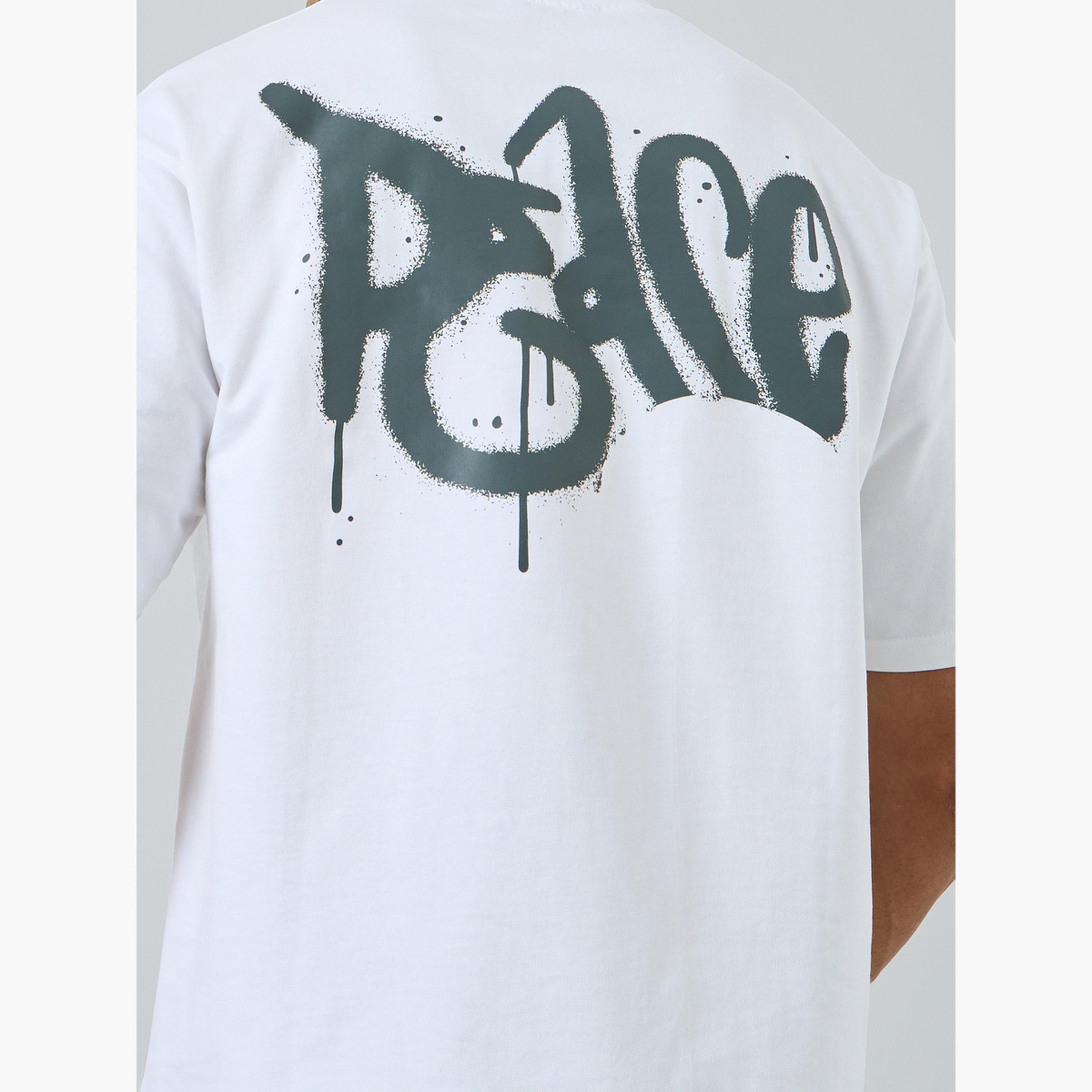Styli Men White Oversized Graphic Print T-Shirt-men-clothing-tshirtsandpolos-tshirts-image-4