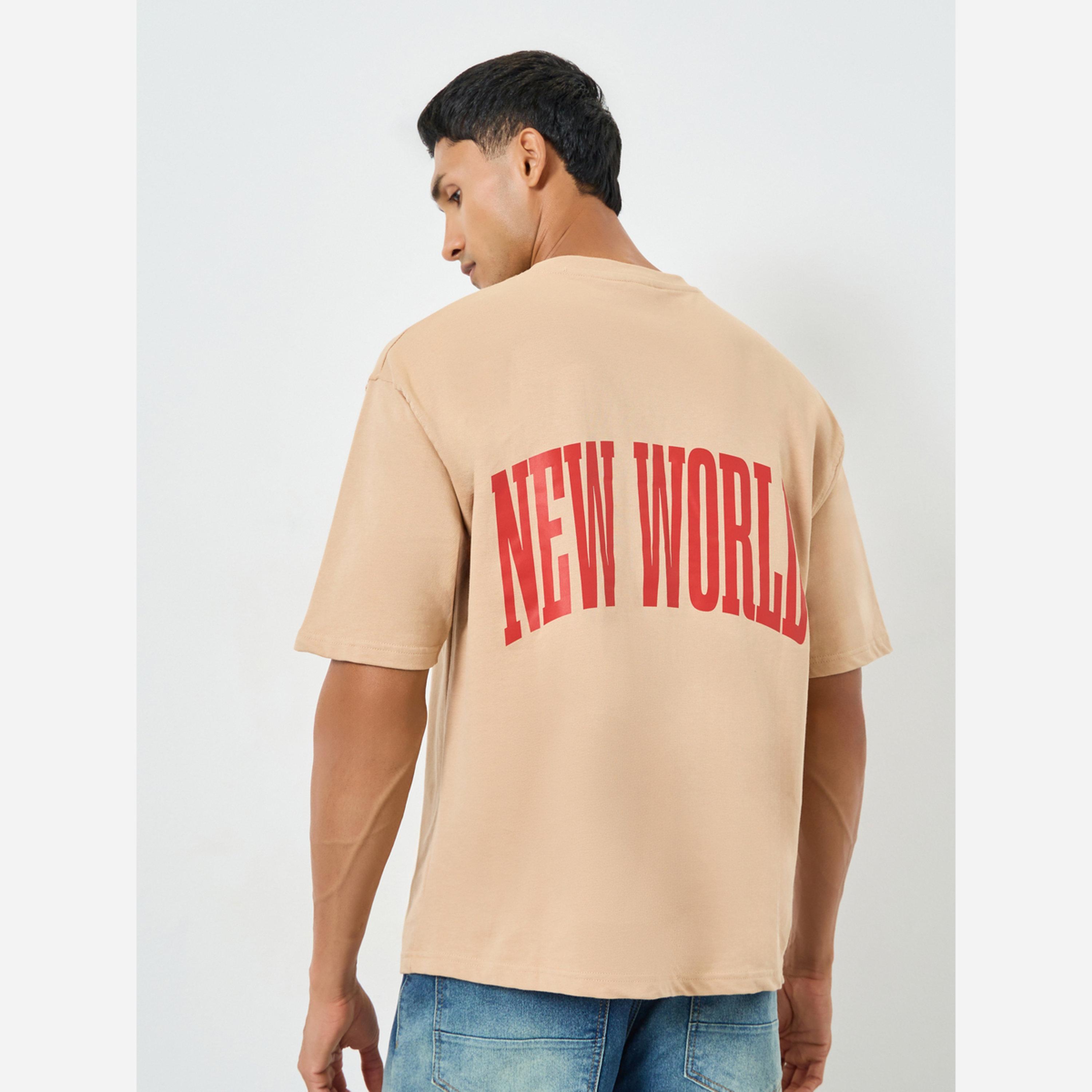 Styli Men Oversized Back Print Terry T-Shirt-men-clothing-tshirtsandpolos-tshirts-image-4