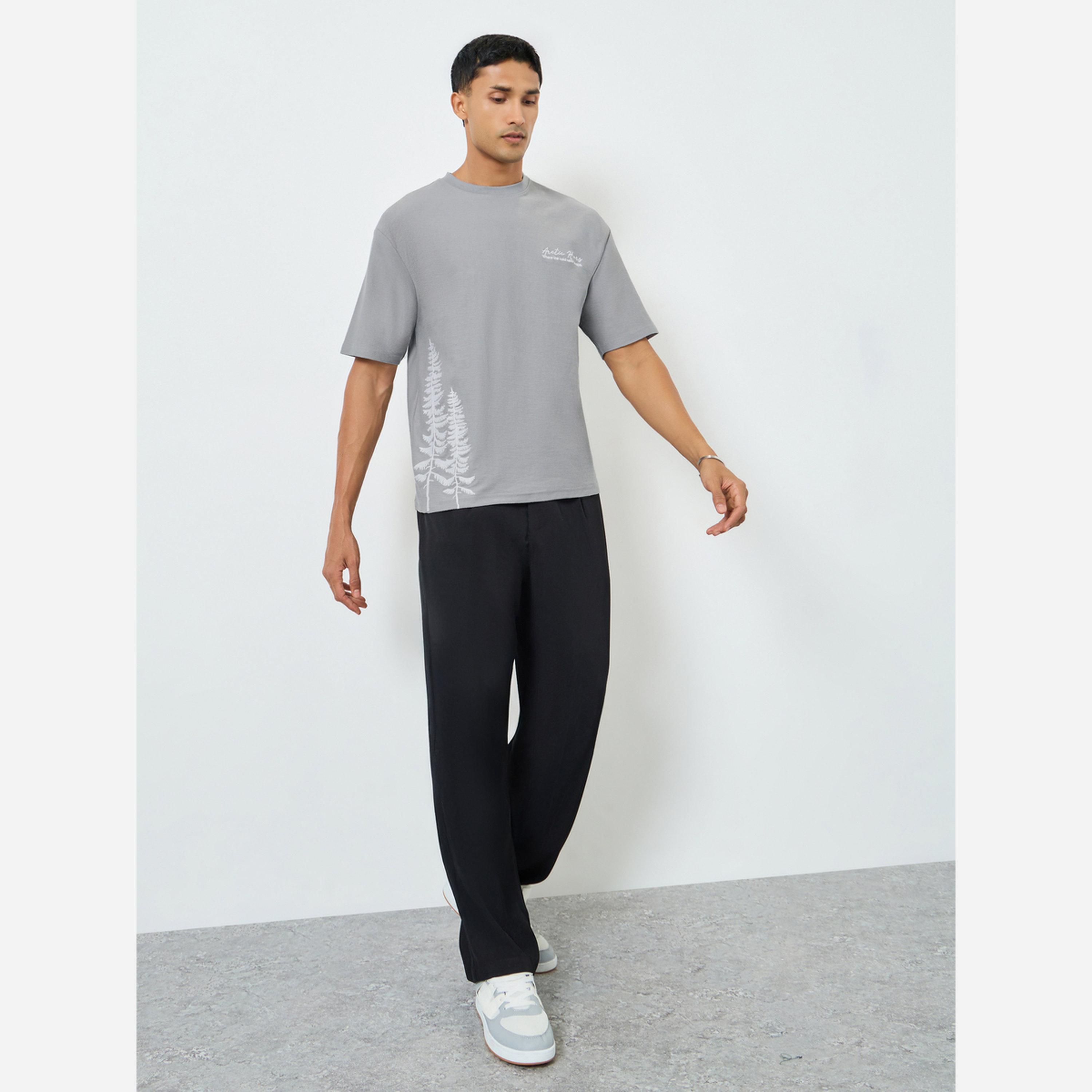 Styli Men Oversized Reverse Terry Embroidered T-Shirt-men-clothing-tshirtsandpolos-tshirts-image-2