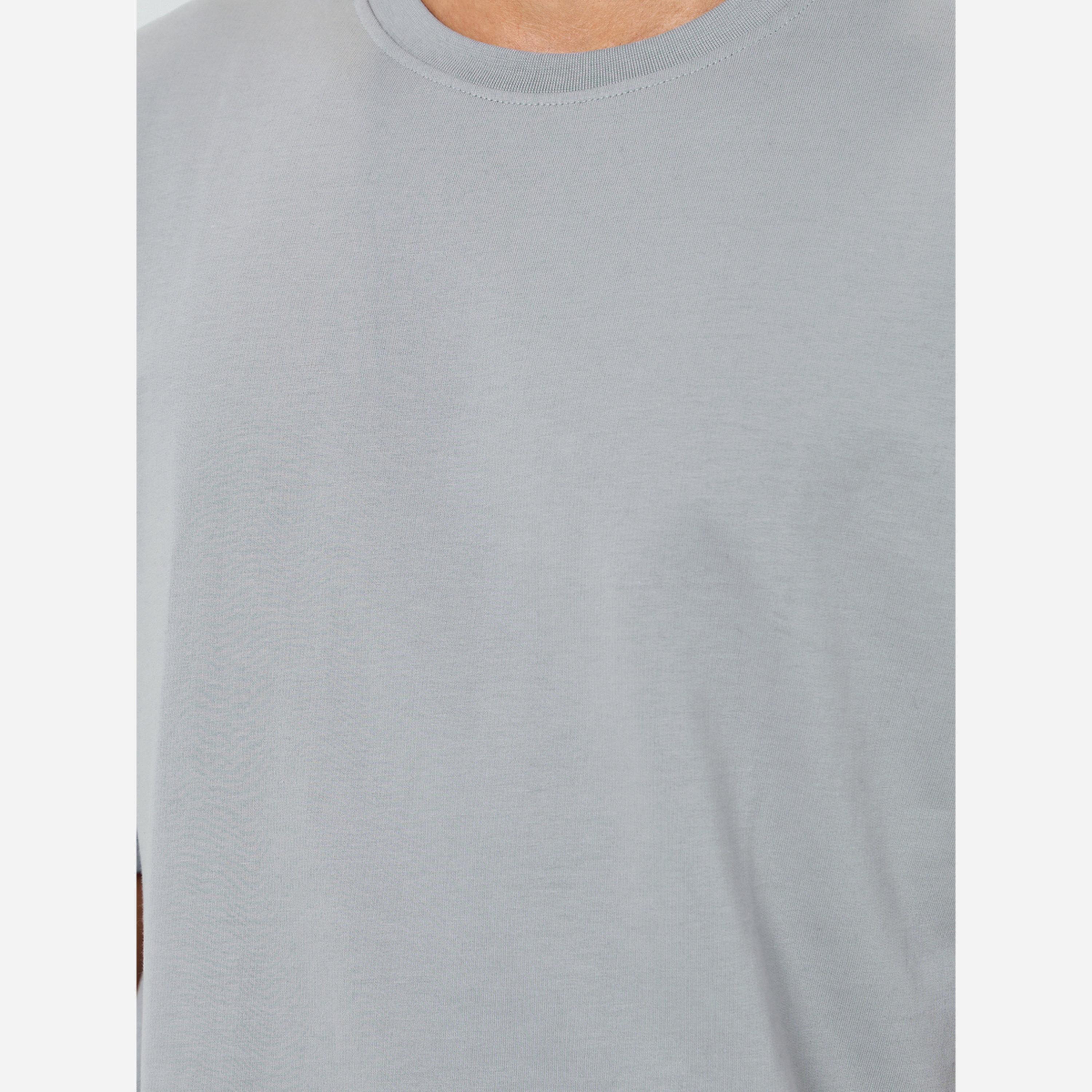 Styli Men Grey Oversized Graphic Print T-Shirt-men-clothing-tshirtsandpolos-tshirts-image-3