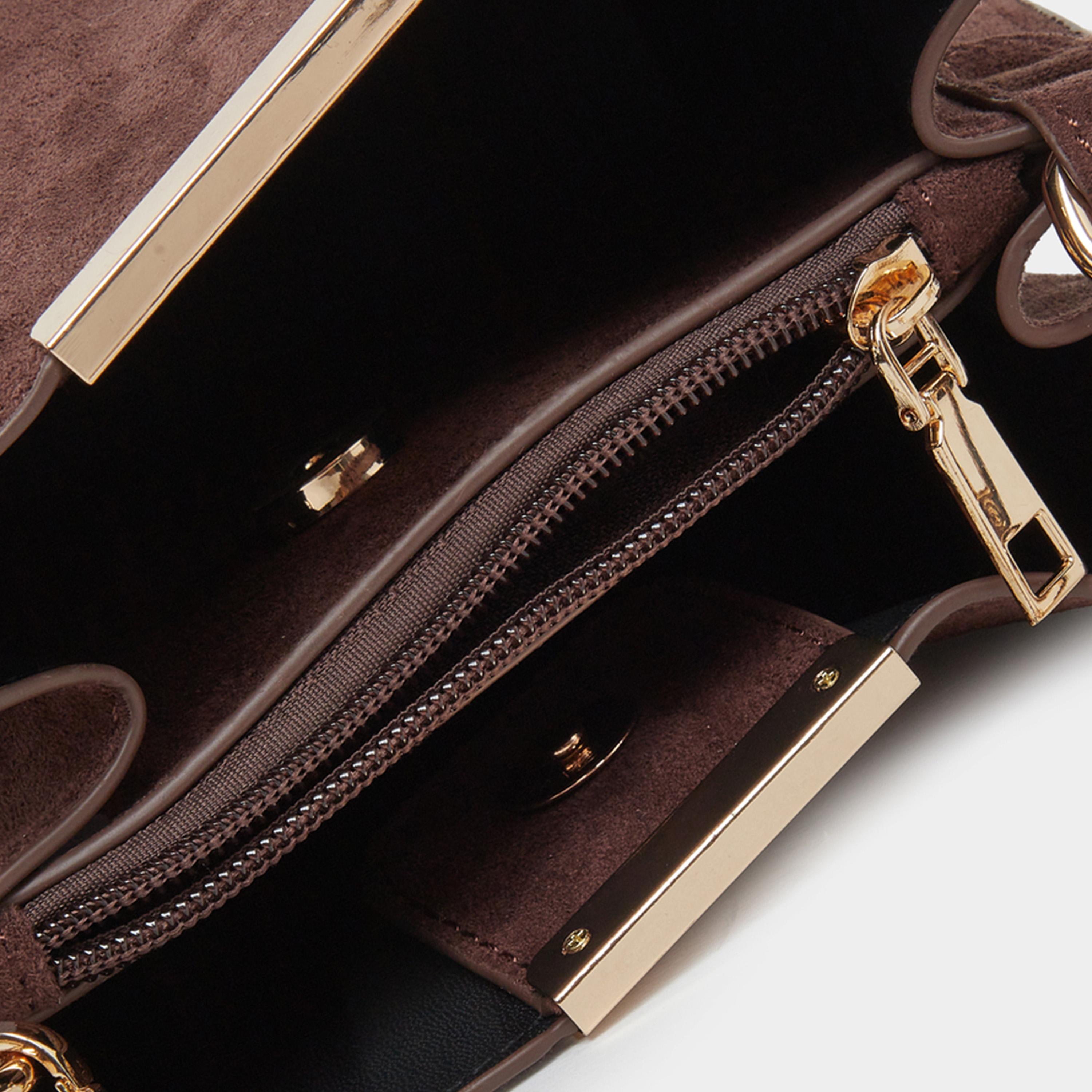 Styli Coffee Brown Suede Crossbody Bag-women-bagsandwallets-handbags-image-3