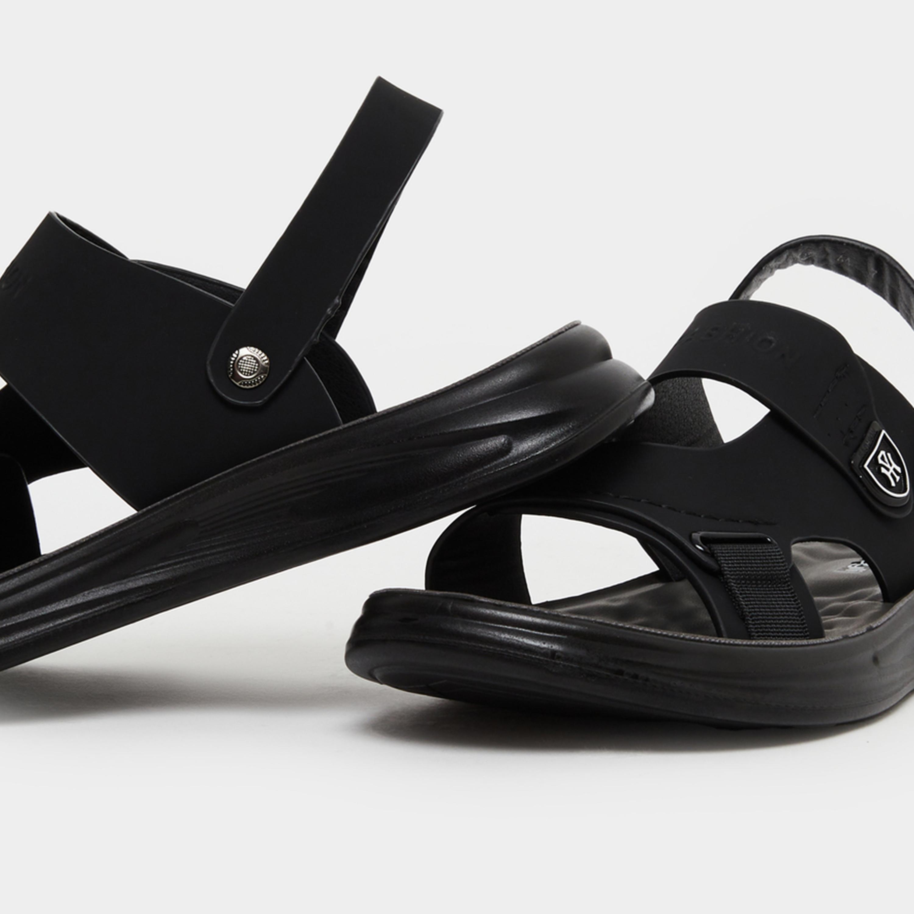 Styli Men Slingback Comfort Sandals-men-shoes-sandals-image-4
