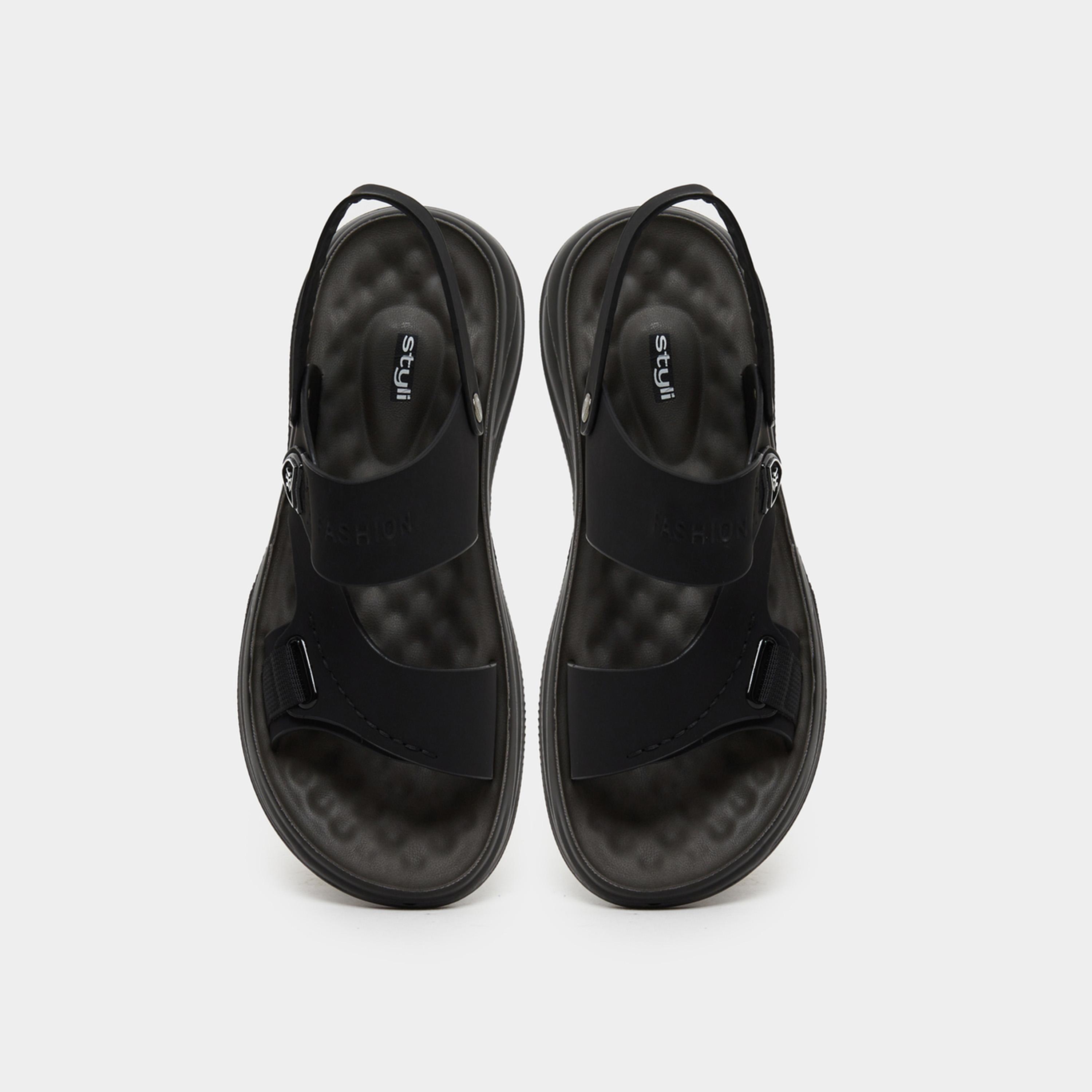 Styli Men Slingback Comfort Sandals-men-shoes-sandals-image-6