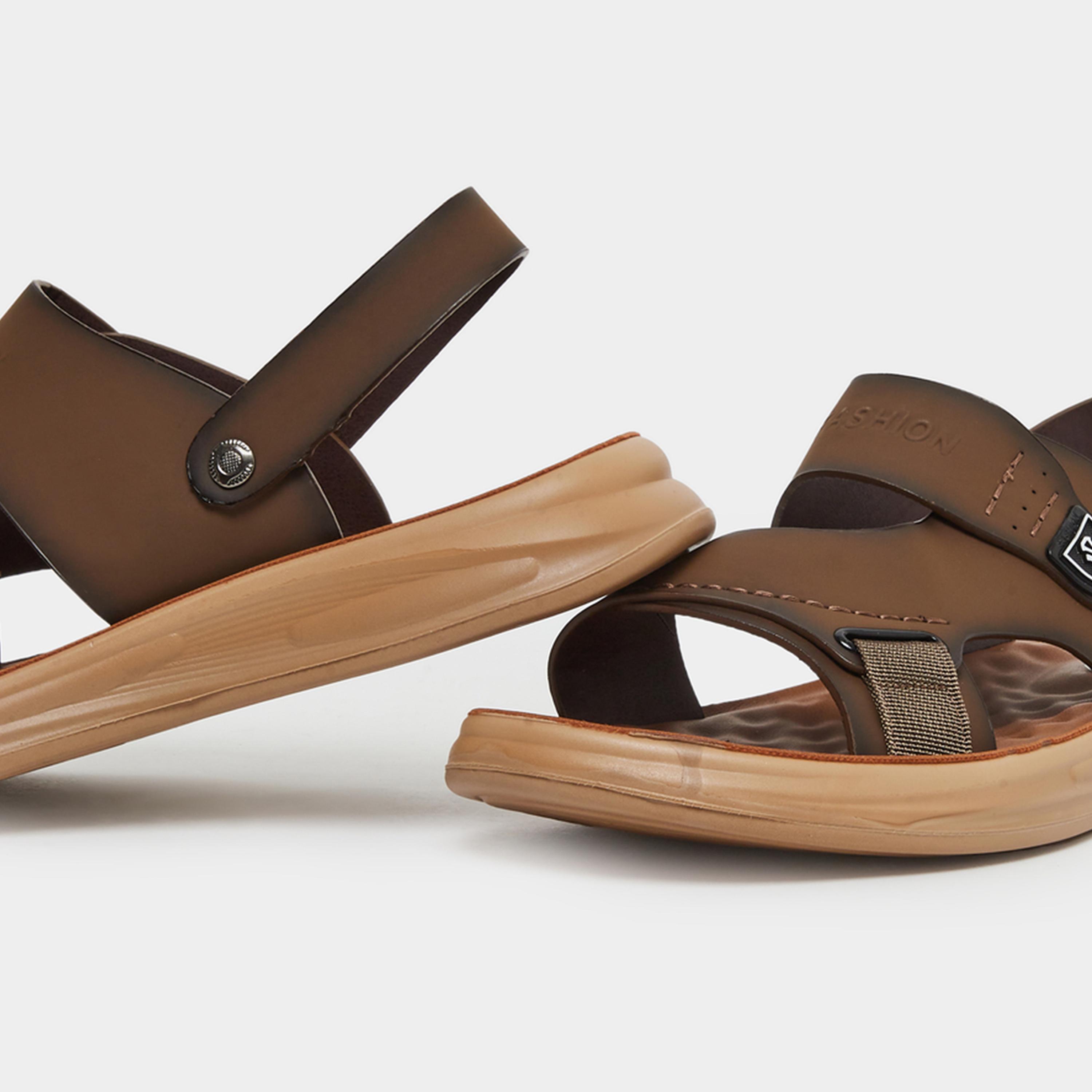 ستايلي - صندل مريح للرجال بفتحة خلفية-men-shoes-sandals-image-4