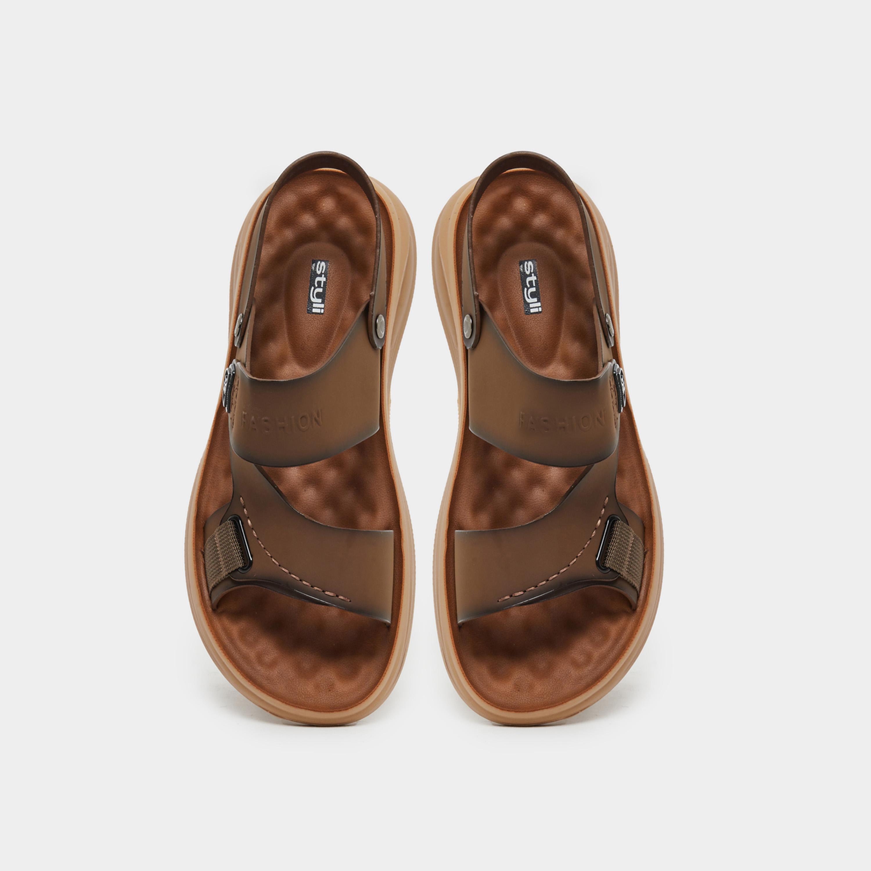 ستايلي - صندل مريح للرجال بفتحة خلفية-men-shoes-sandals-image-6