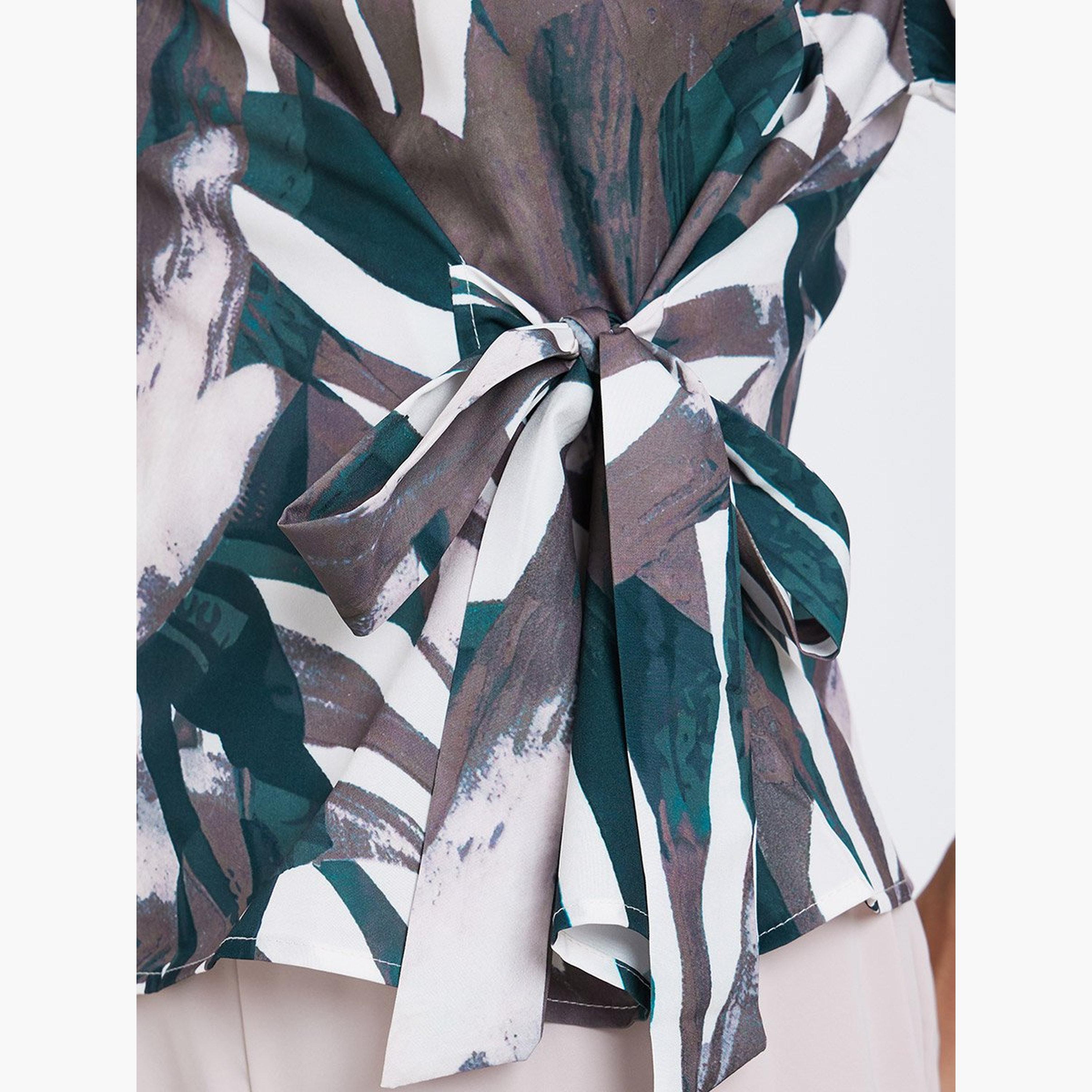 Take Two All-Over Printed Tops and Slit Cut Pants Co-Ords-women-clothing-coordsets-image-3