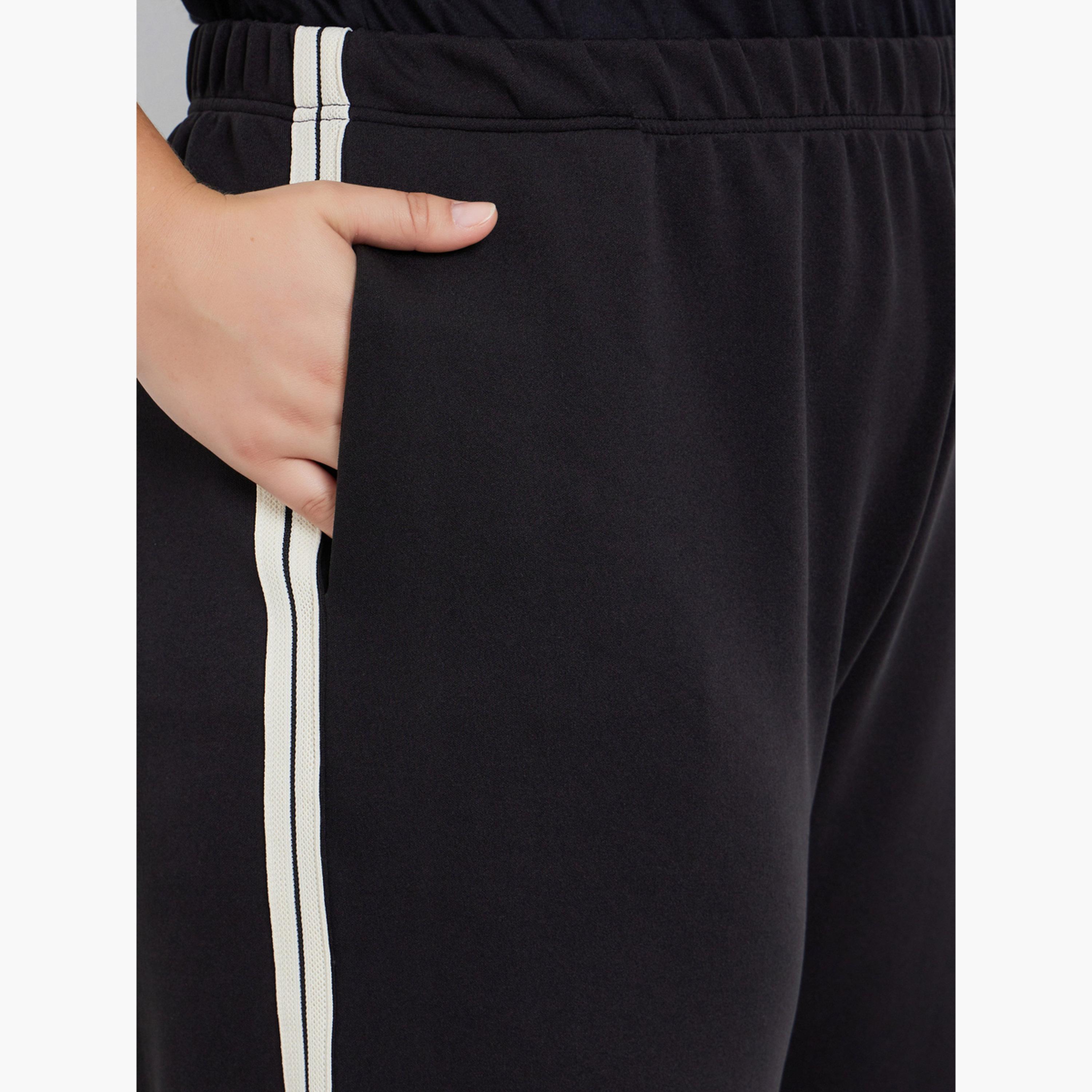 Styli Women Plus Size Wide Leg Joggers with Side Stripe-women-clothing-bottoms-joggers-image-3