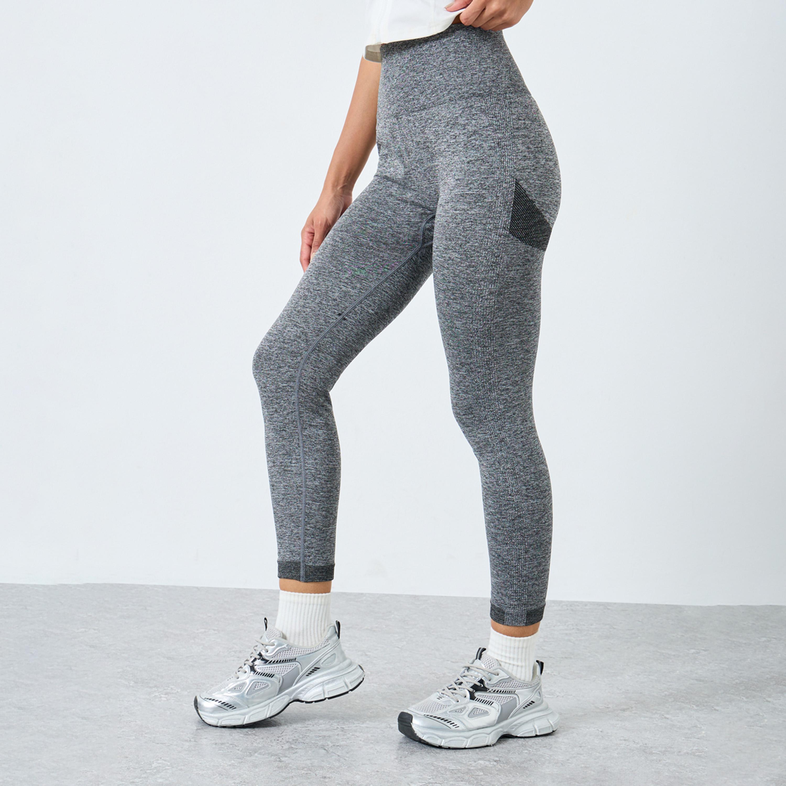 ستايلي - ليقنز/ فيزون جاكار تونال بدون درزات-women-clothing-sportswearandactivewear-bottoms-leggings-image-1