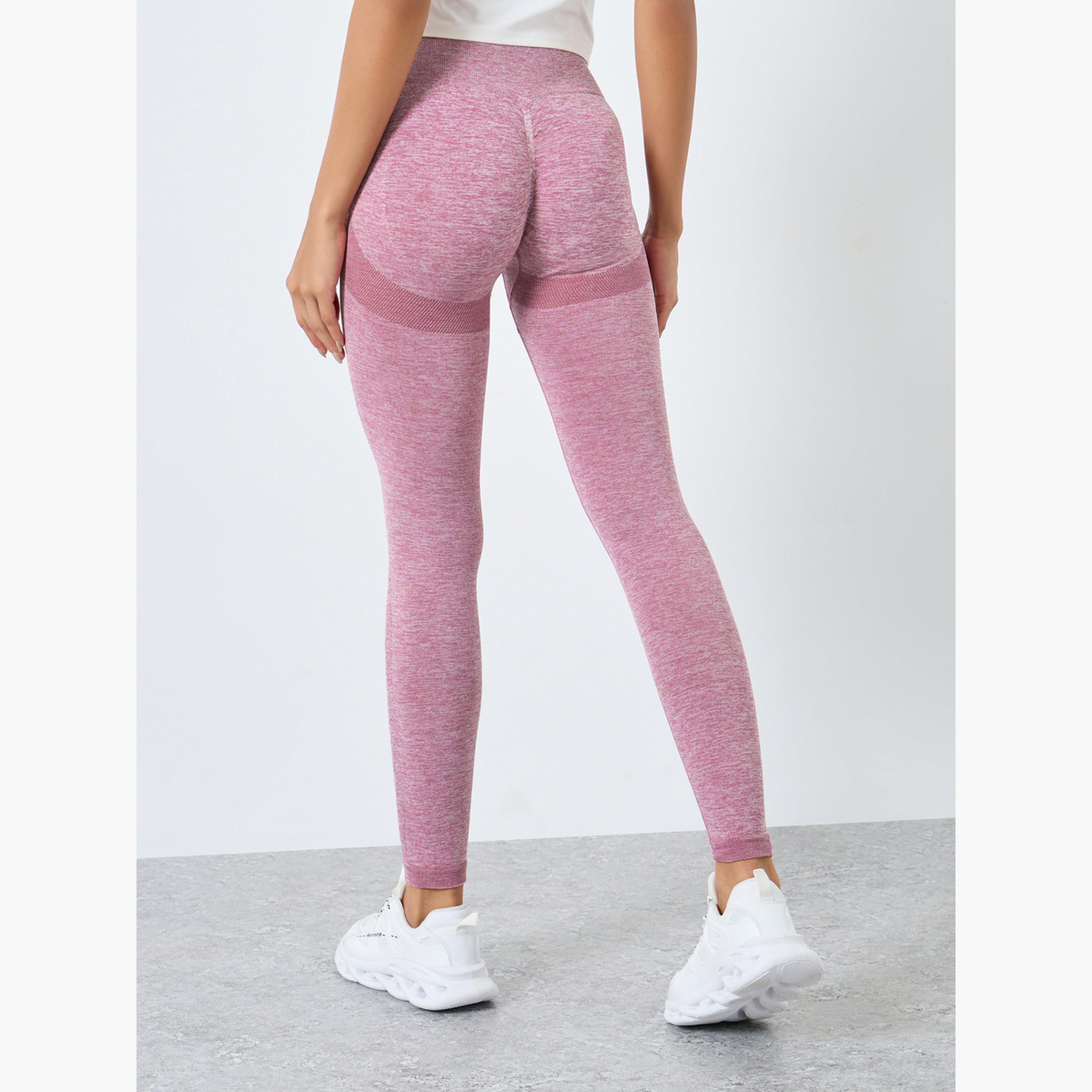 Styli Seamless Tonal Jacquard Leggings-women-clothing-sportswearandactivewear-bottoms-leggings-image-4