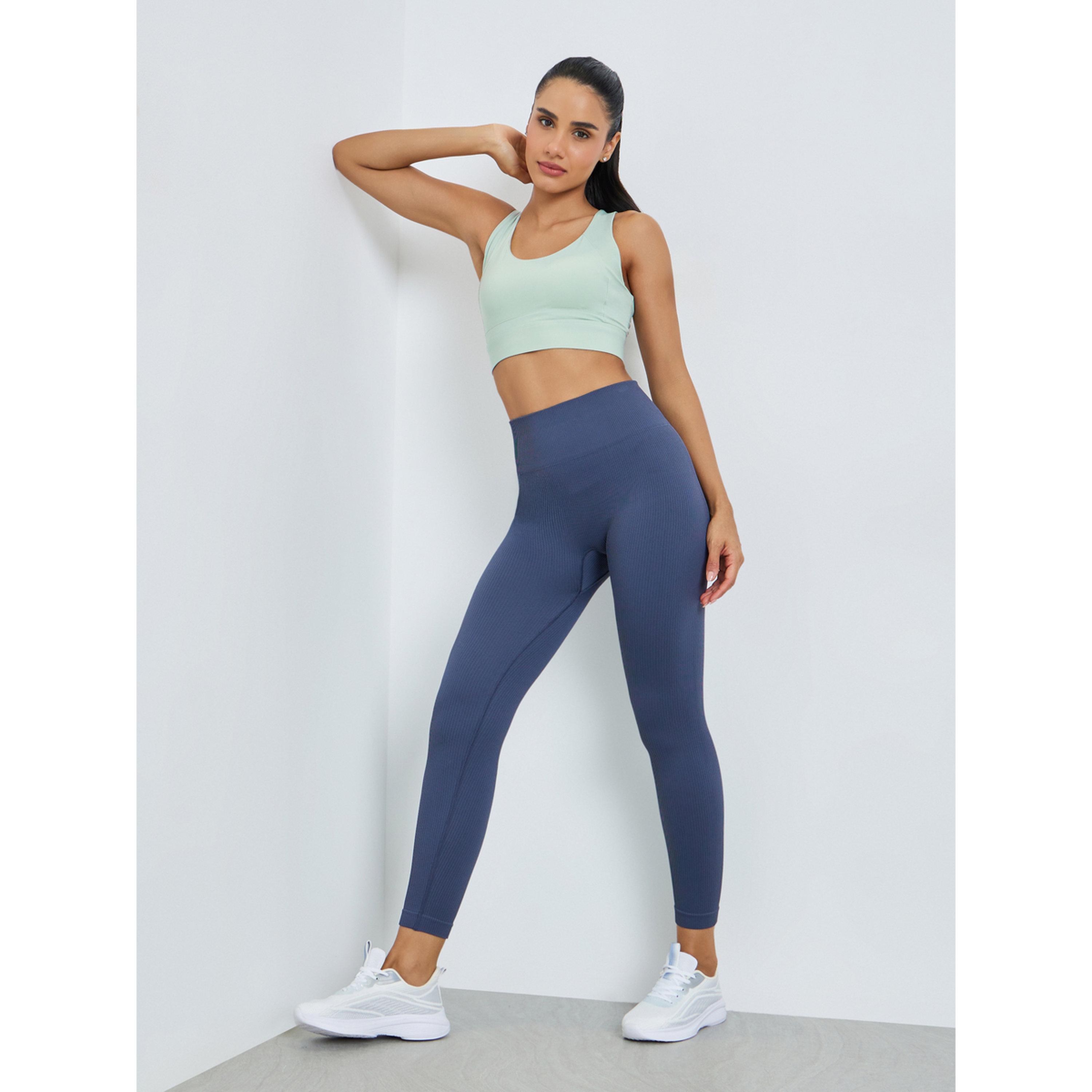Styli Mint Green Crisscross Back Sports Bra-women-clothing-sportswearandactivewear-sportsbras-image-2