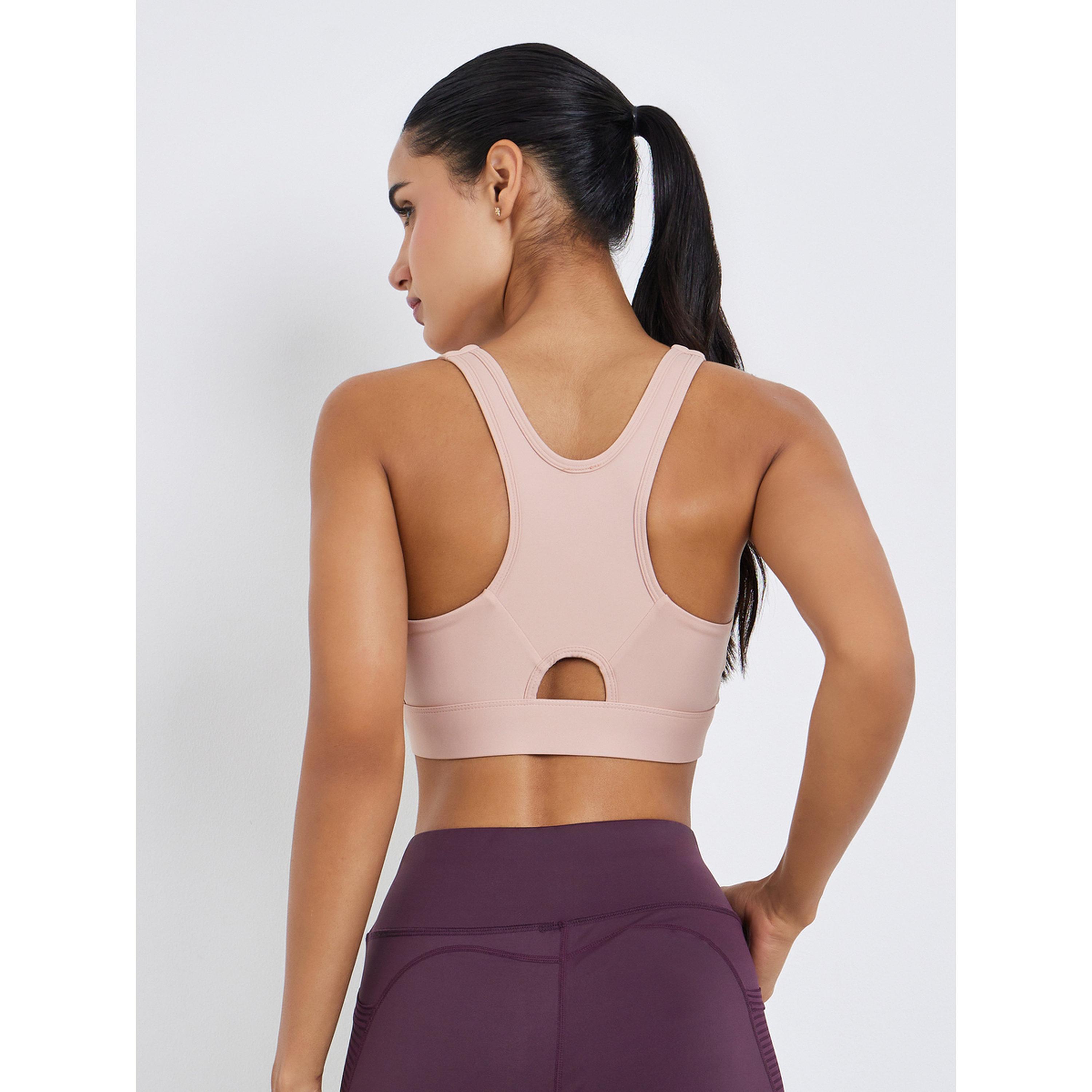 Styli Women Racerback Peep Front Zip Up Sports Bra-women-clothing-lingerie-bras-image-3