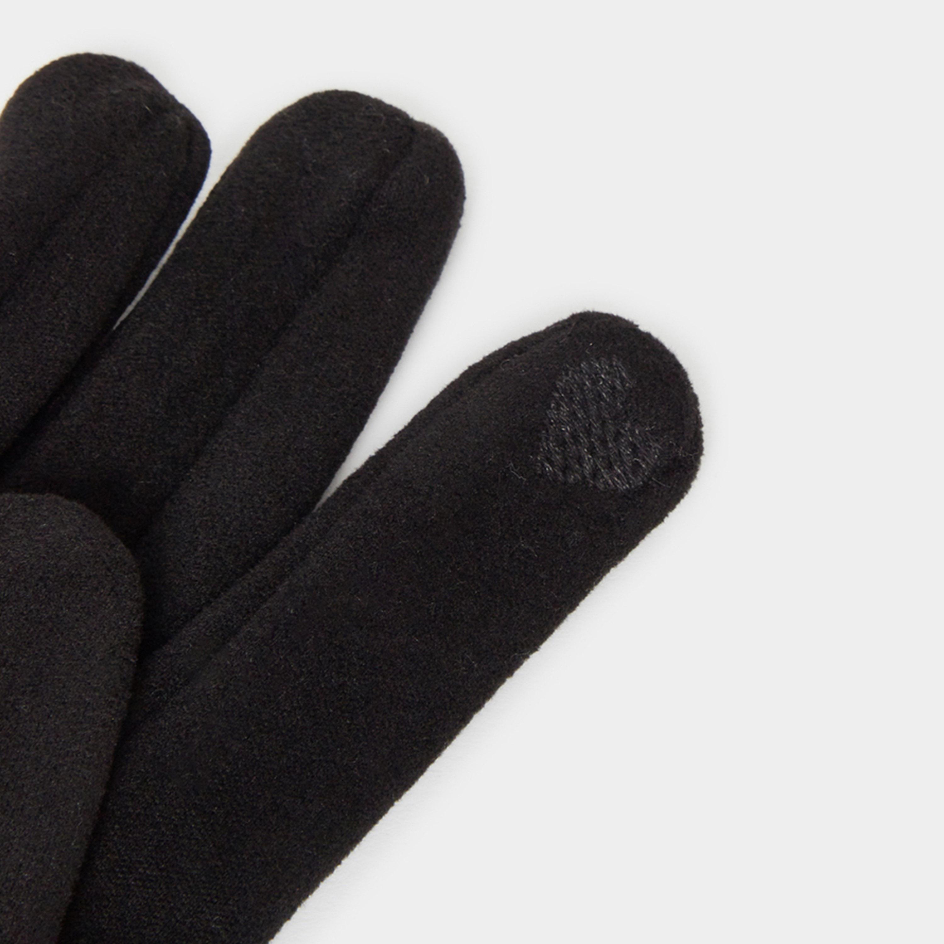 Styli Plain Gloves with Contrast Piping-women-winterwear-gloves-image-3