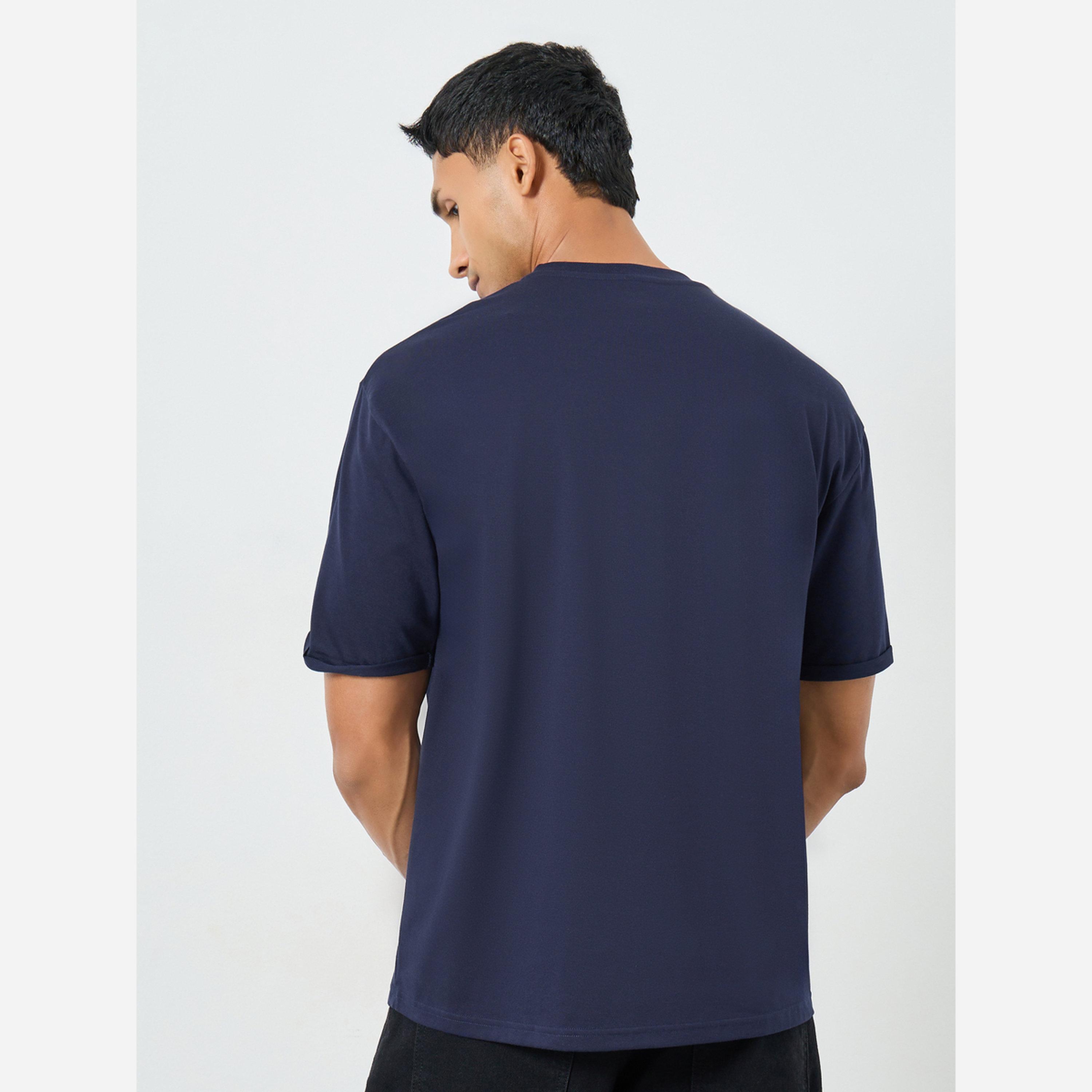 Styli Men Oversized Minimal Print Jersey T-Shirt-men-clothing-tshirtsandpolos-tshirts-image-4
