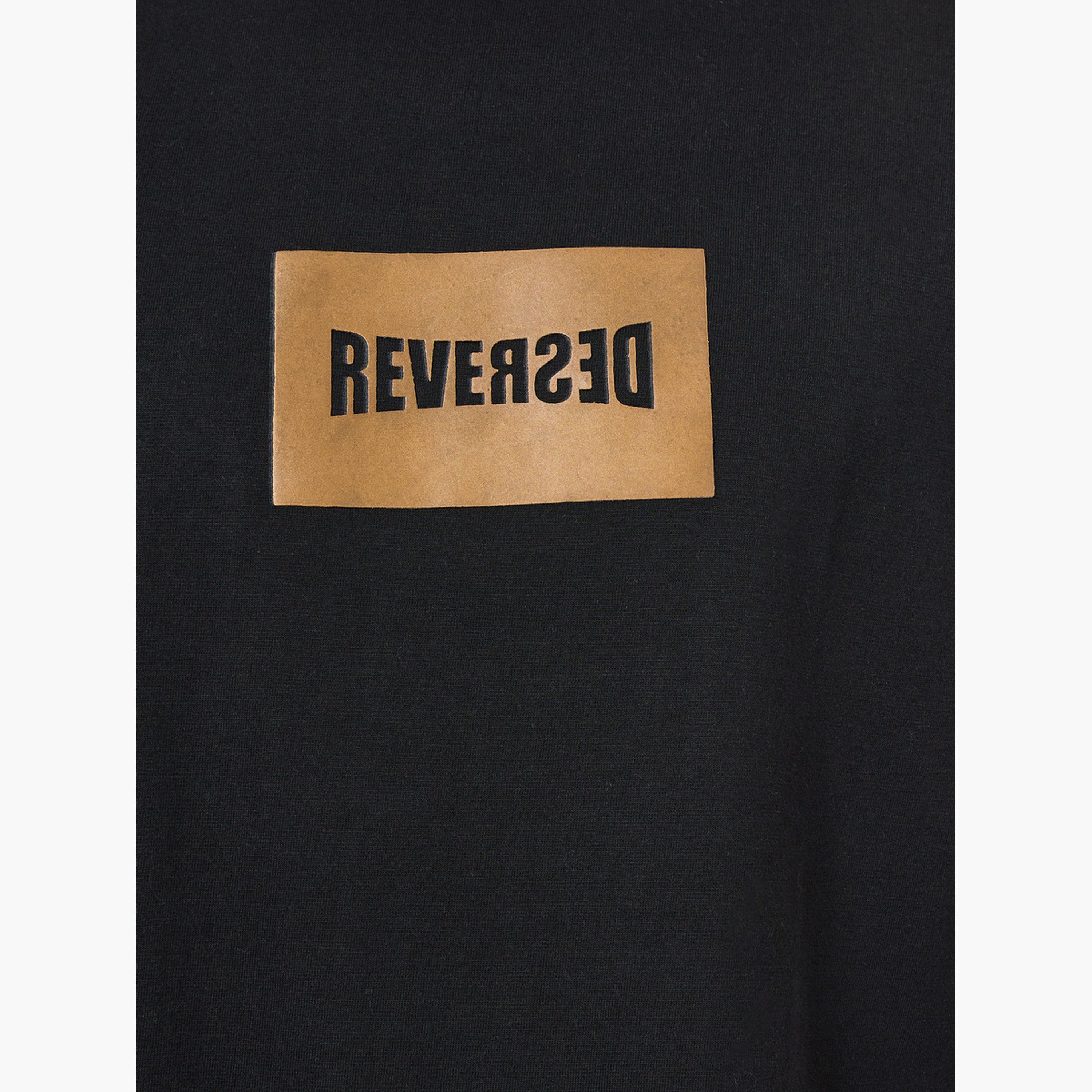 Styli Men Black Graphic Print Oversized T-Shirt-men-clothing-tshirtsandpolos-tshirts-image-4