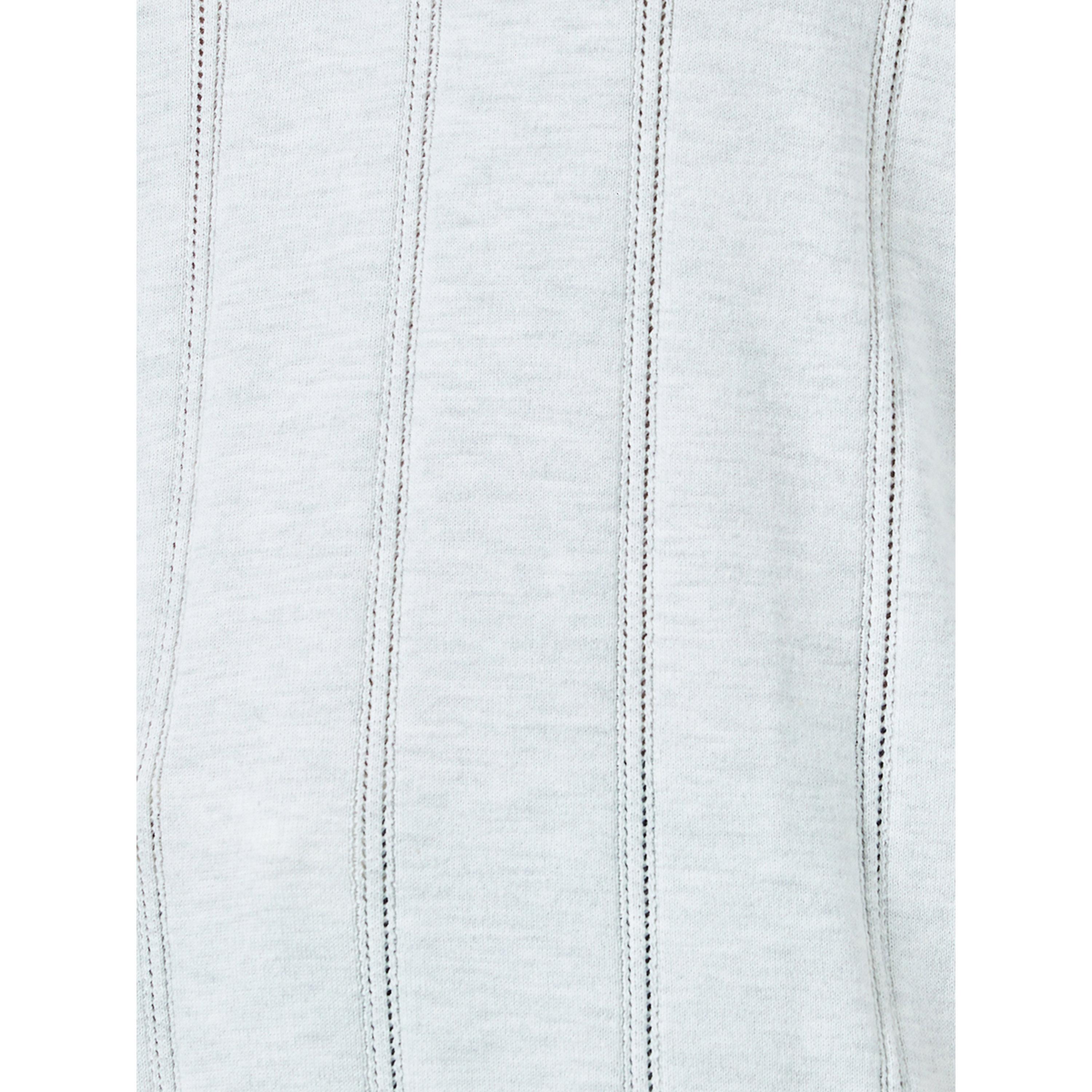 Styli Men Grey Relaxed Fit Textured Knit Polo-men-clothing-tshirtsandpolos-polos-image-3