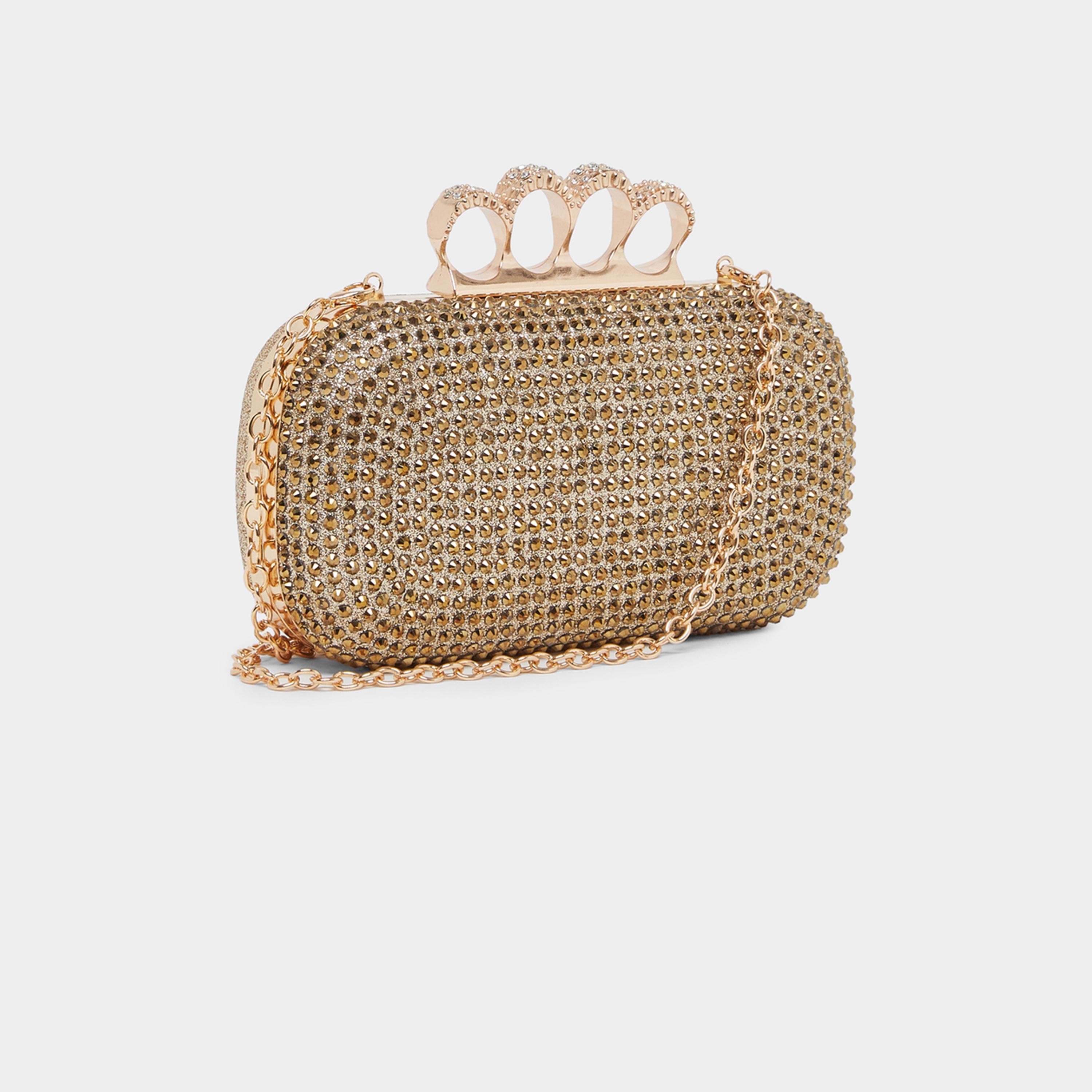 Styli Gold Embellished Clutch Bag-women-bagsandwallets-handbags-image-1