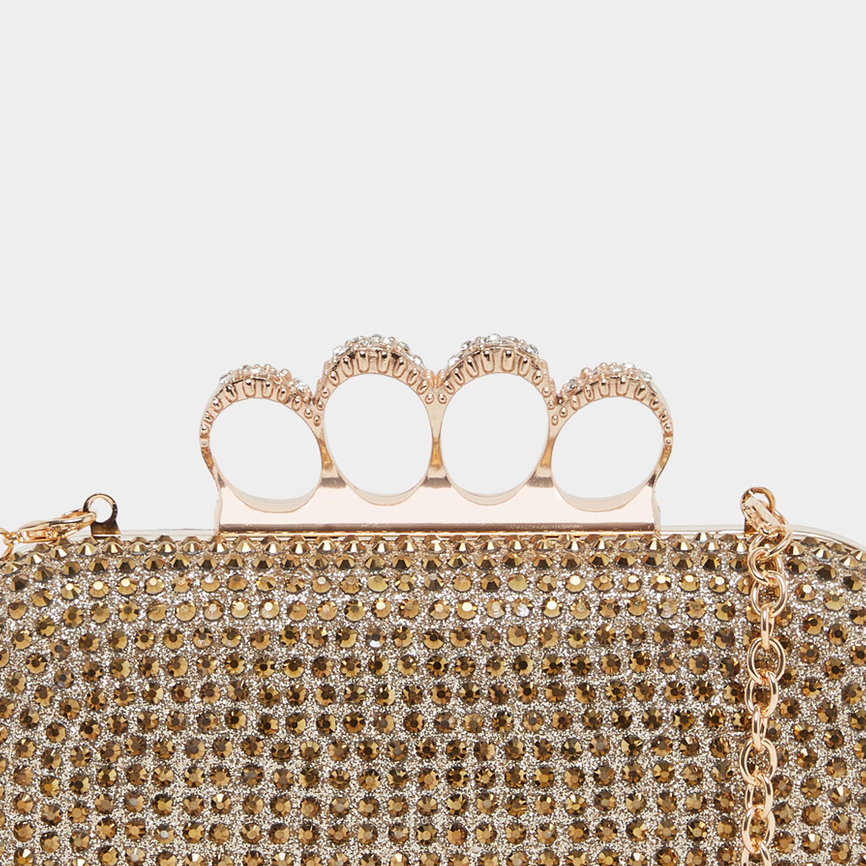 ستايلي - شنطة كلاتش مزينة بالذهب-women-bagsandwallets-handbags-image-4