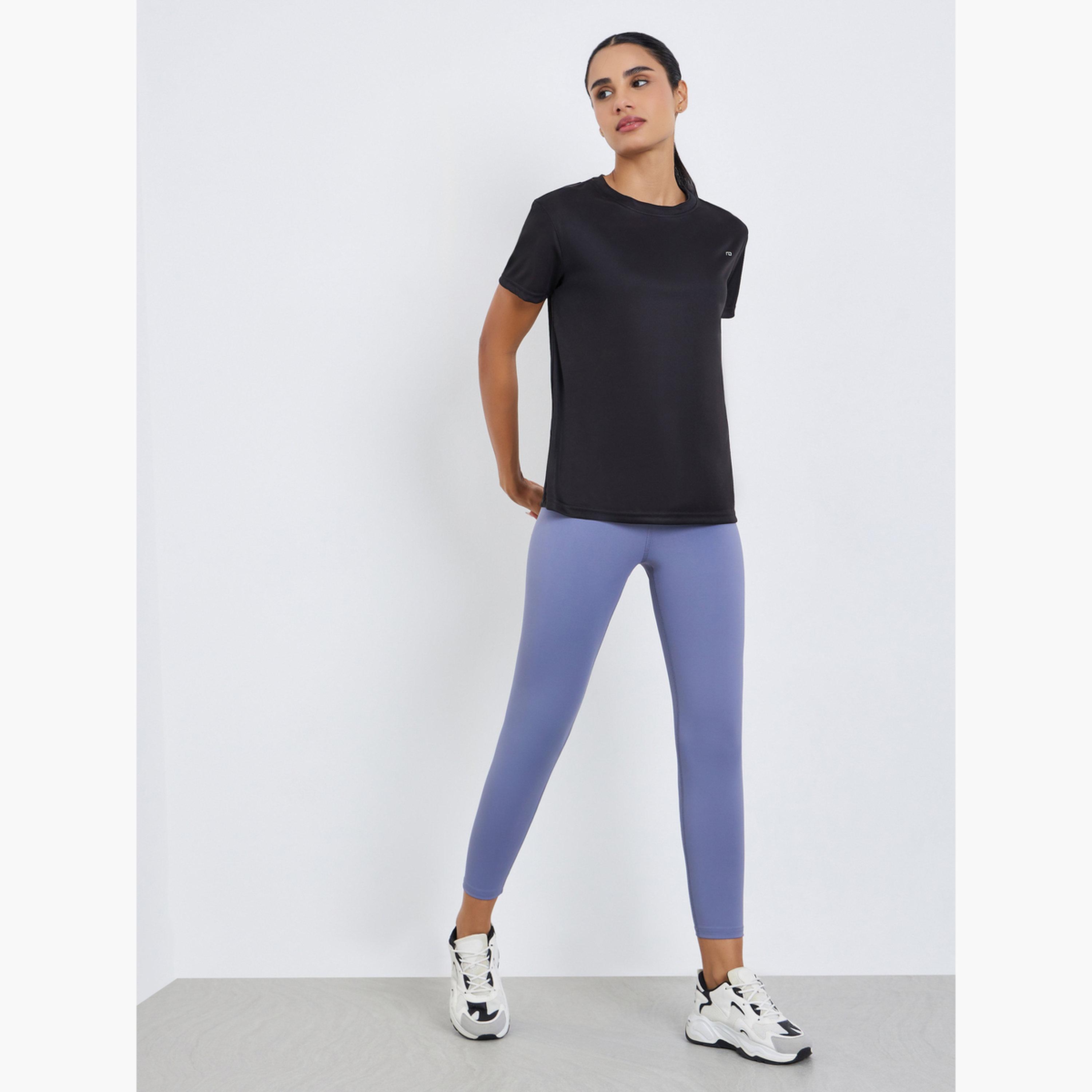 Styli Pack of 2 - Logo Short Sleeve Basic Top-women-clothing-sportswearandactivewear-tshirtsandvests-image-3