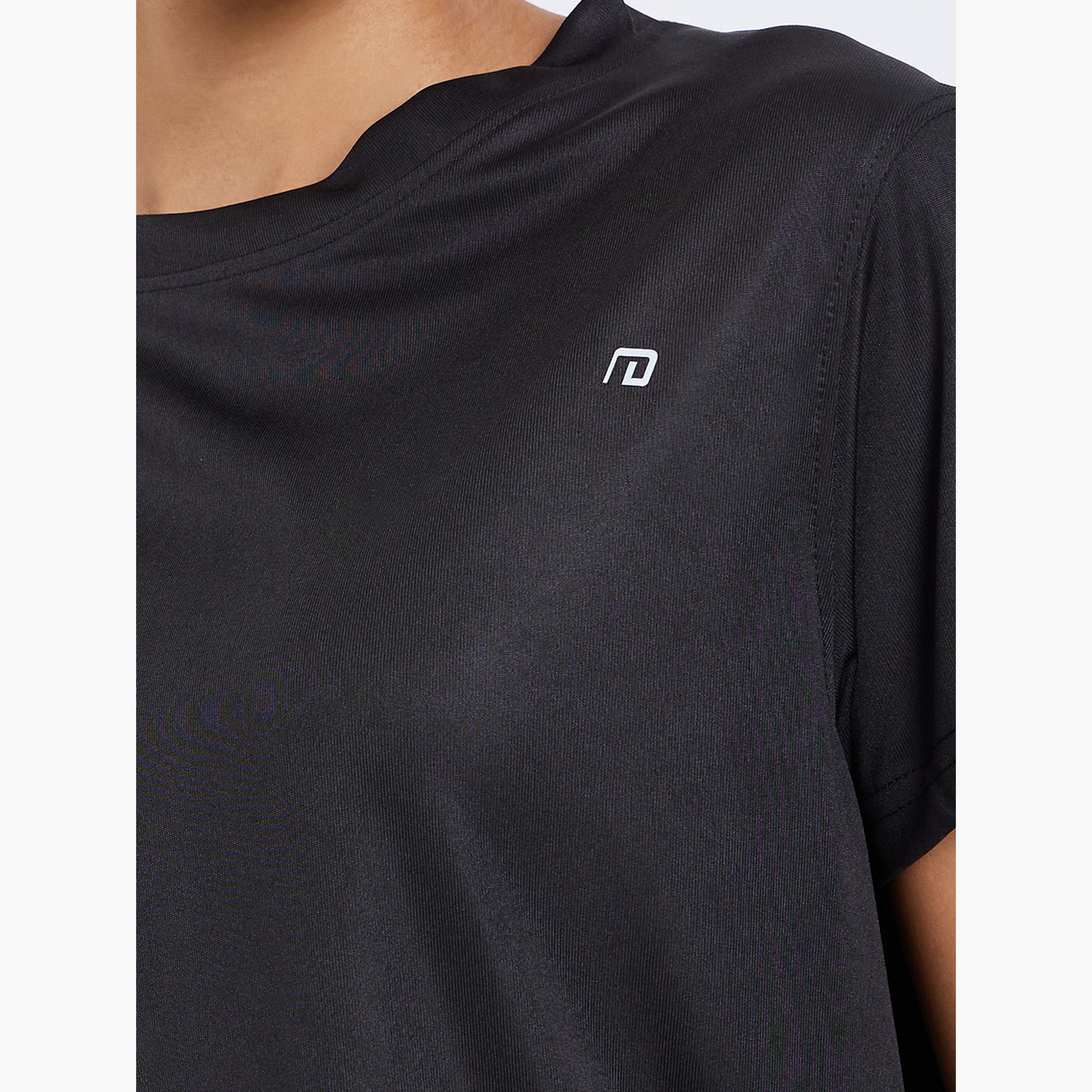 Styli Pack of 2 - Logo Short Sleeve Basic Top-women-clothing-sportswearandactivewear-tshirtsandvests-image-6