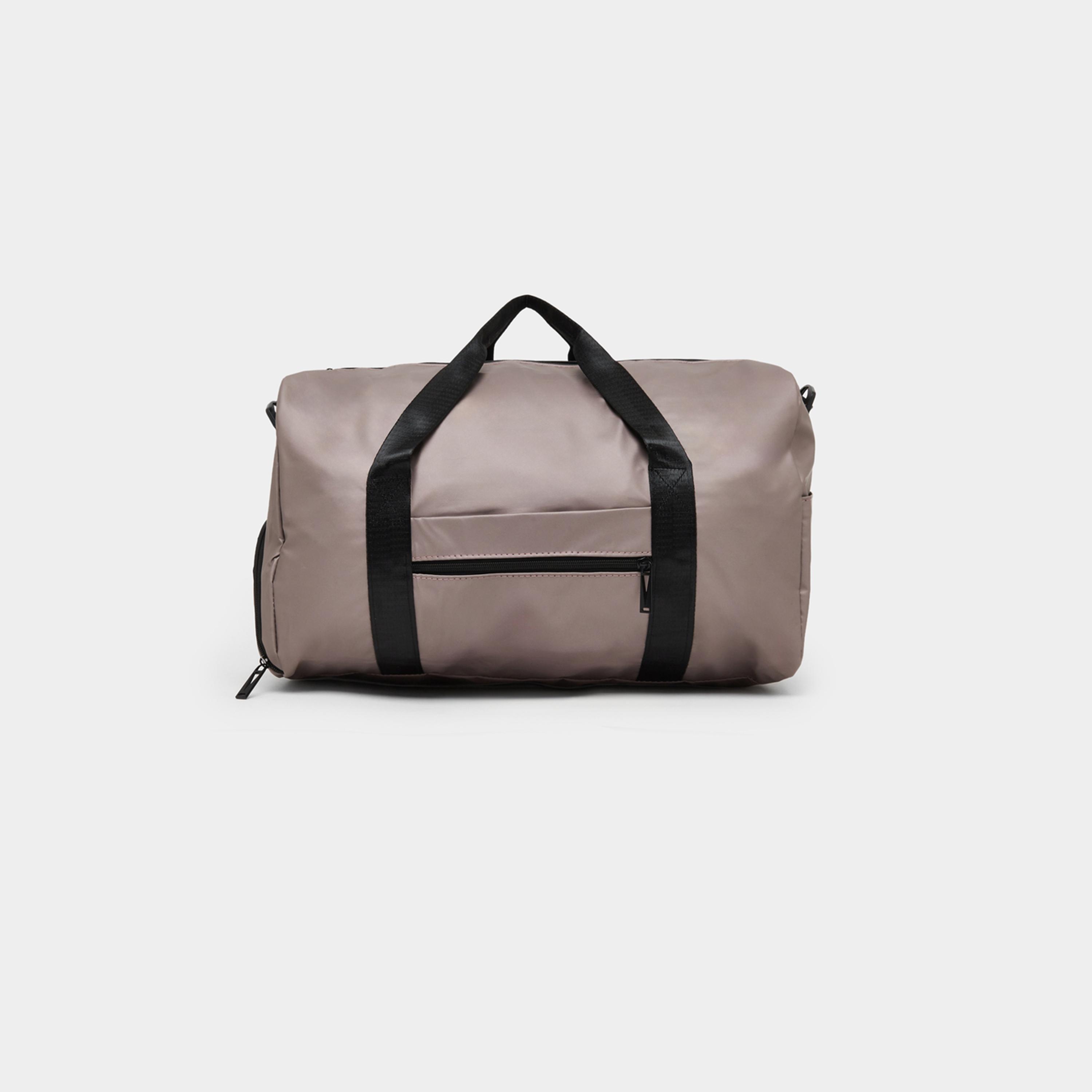 Styli Two Tone Gym Bag with Removable Shoulder Strap-travel-luggagesandbags-dufflebags-image-3