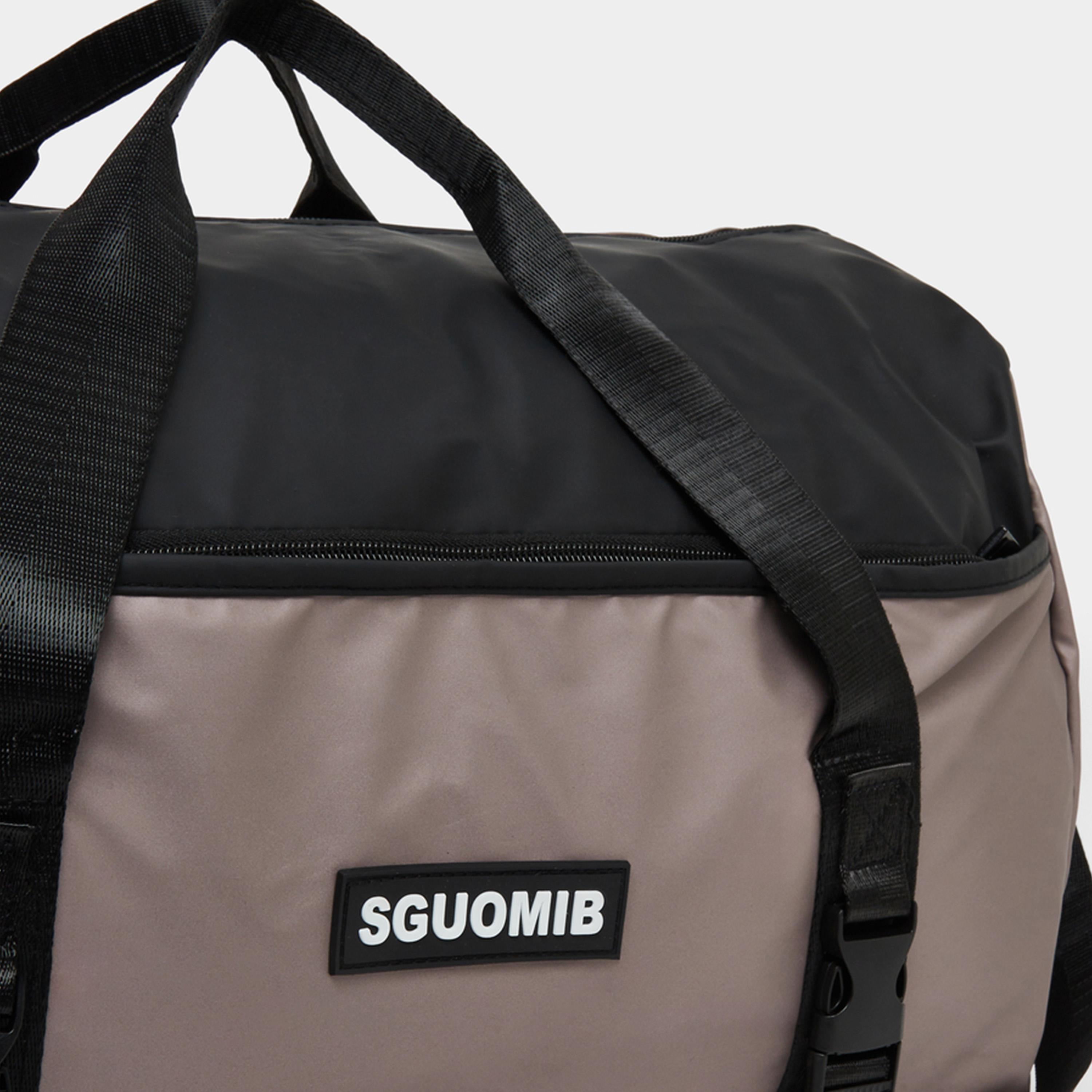 Styli Two Tone Gym Bag with Removable Shoulder Strap-travel-luggagesandbags-dufflebags-image-4