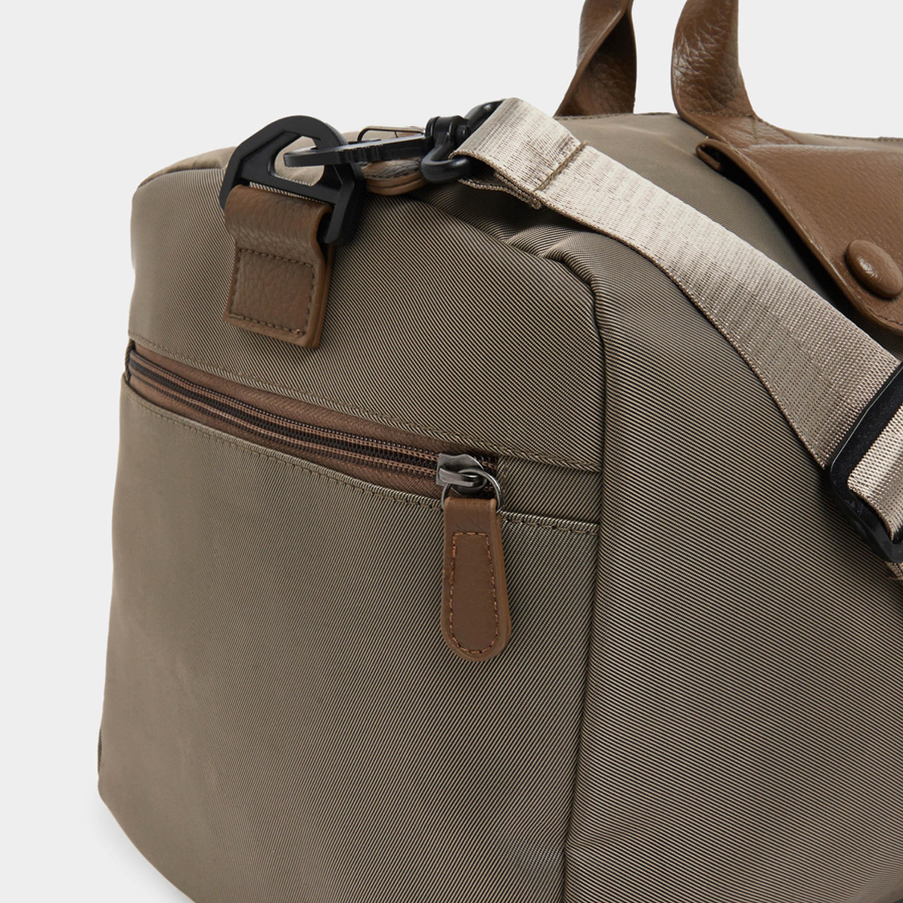 Styli Khaki Gym Bag with Extra Pockets-travel-luggagesandbags-dufflebags-image-4