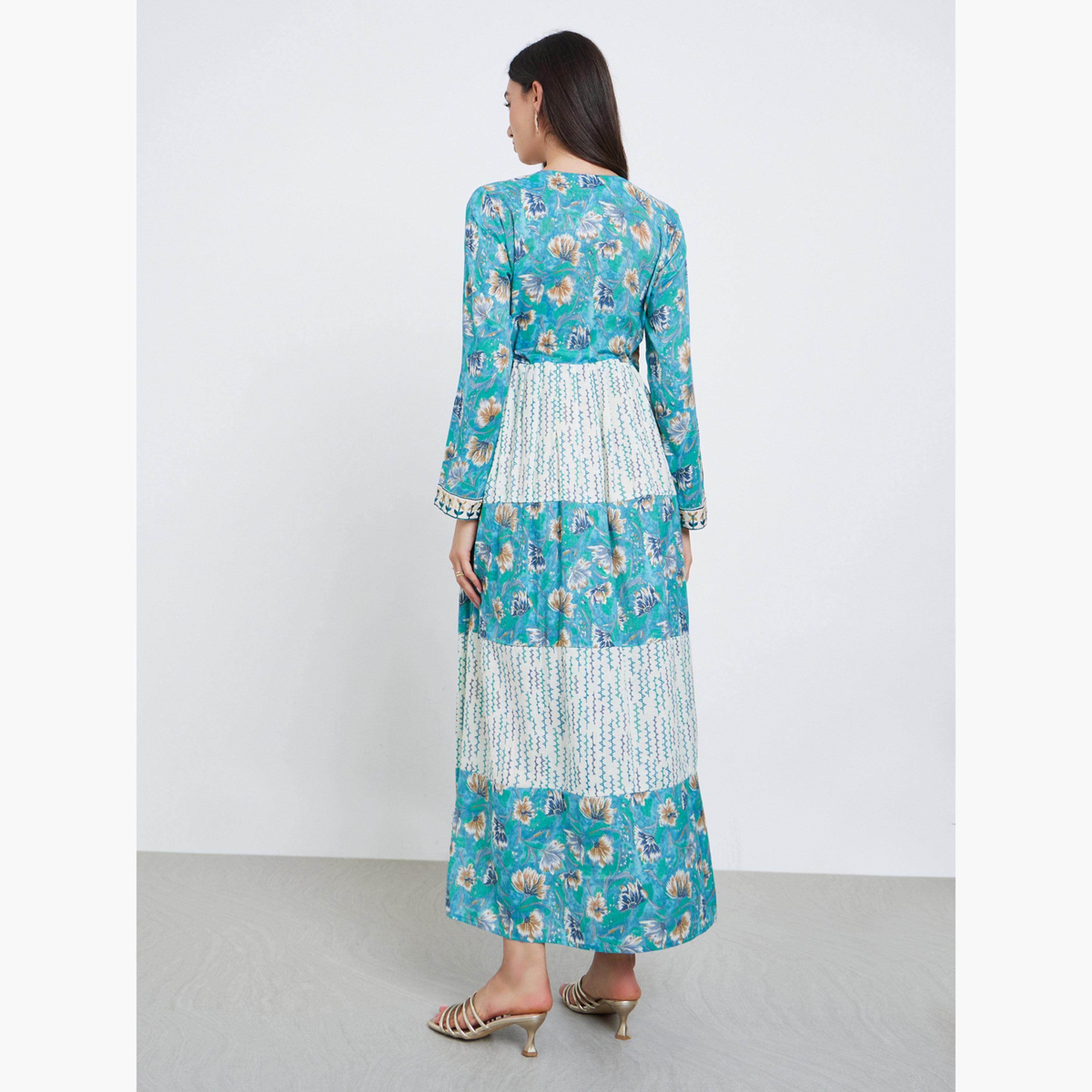 Maxim Creation Embellished Handwork Embroidery Jalabiya-women-arabicclothing-jalabiyas-image-4