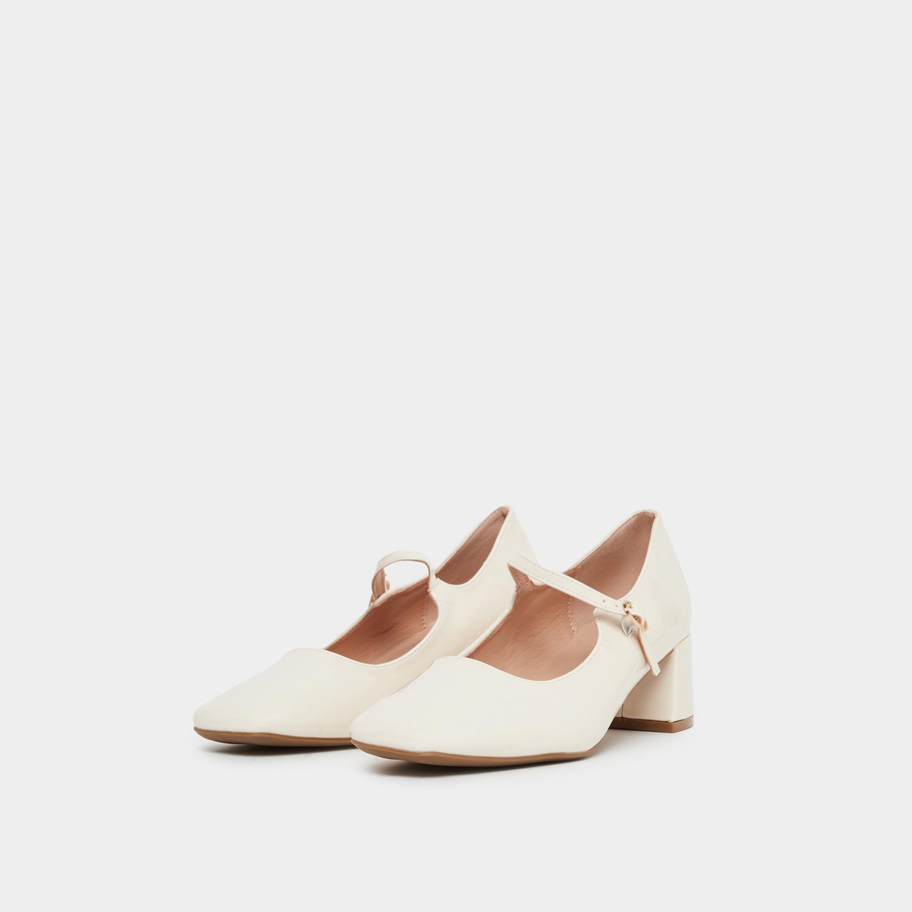 ستايلي - حذاء ماري جين لون اوف وايت للنساء-women-shoes-ballerinas-image-1