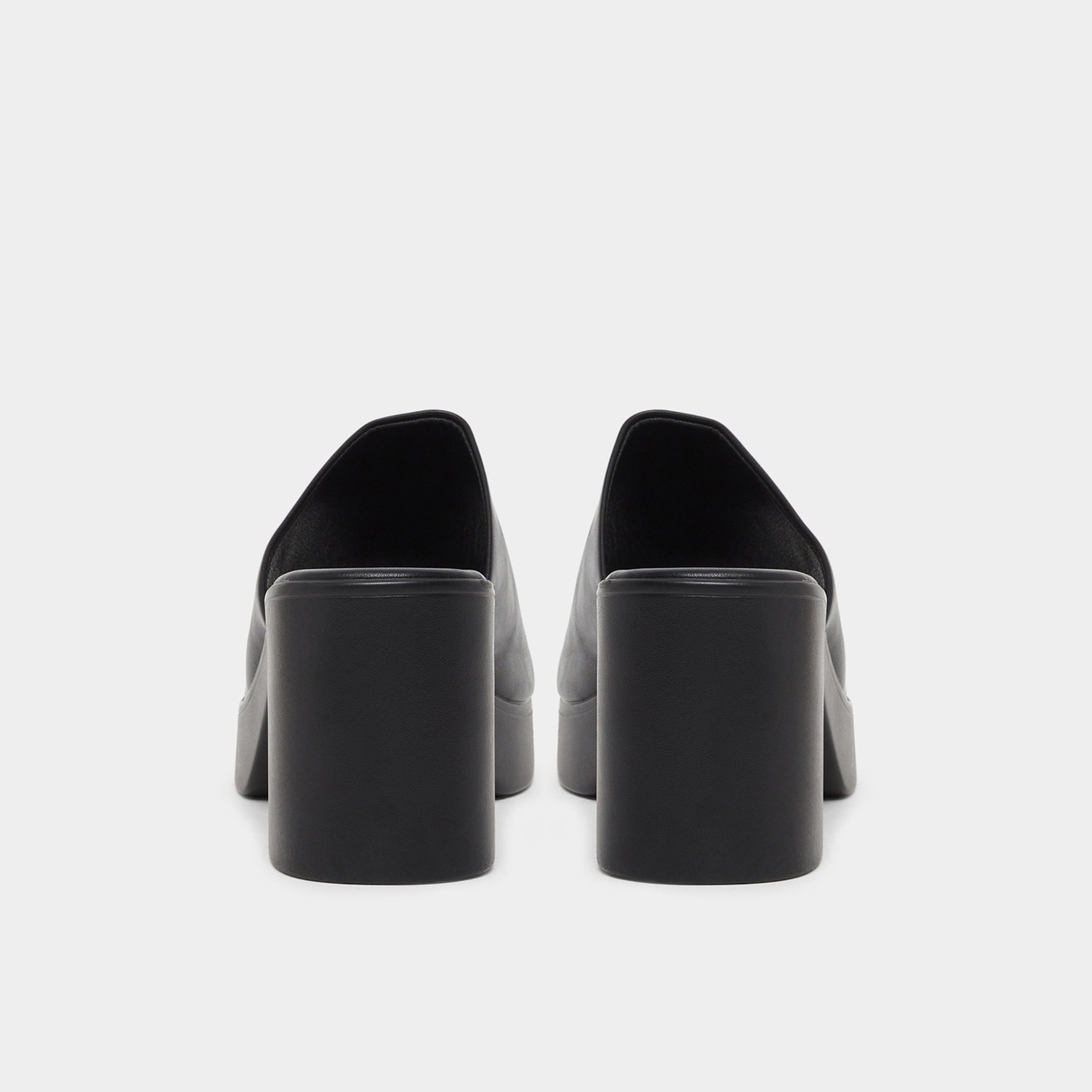 ستايلي - حذاء نسائي أسود بكعب سميك ونعل سميك-women-shoes-sandals-heeled-image-5