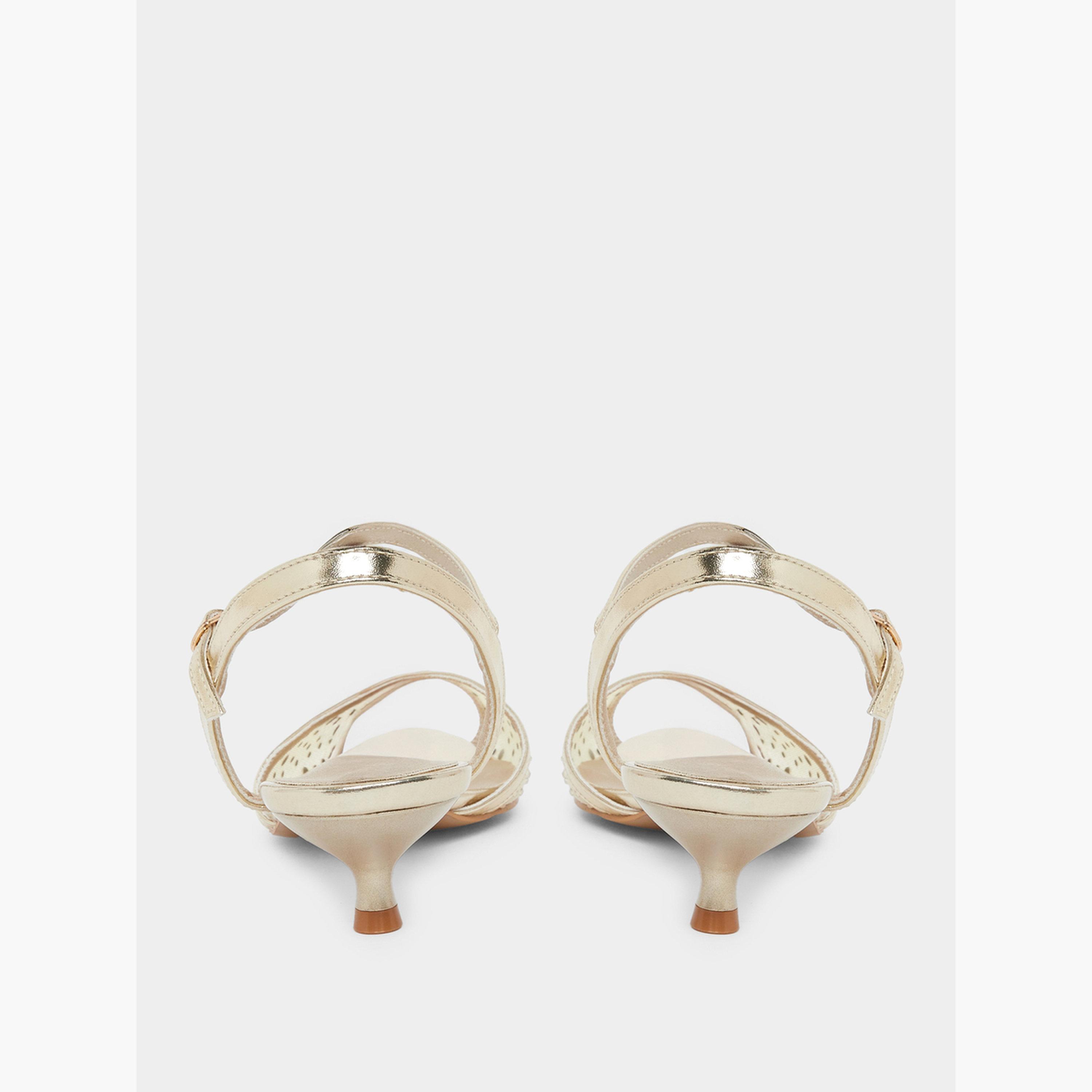 صندل كعب منخفض بجزء علوي مزين-women-shoes-sandals-heeled-image-4