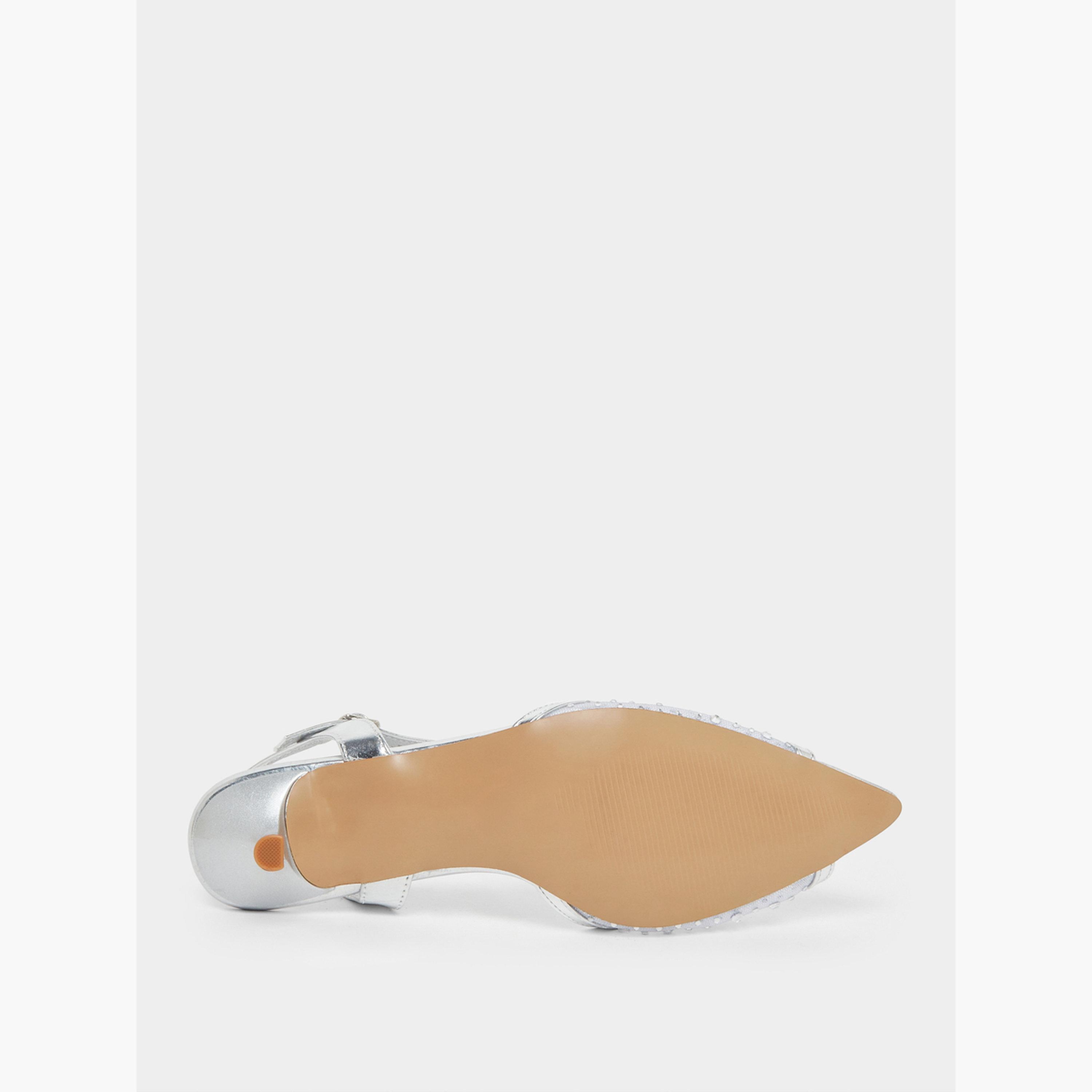 Styli Embellished Vamp Low Heel Sandals-women-shoes-sandals-heeled-image-6