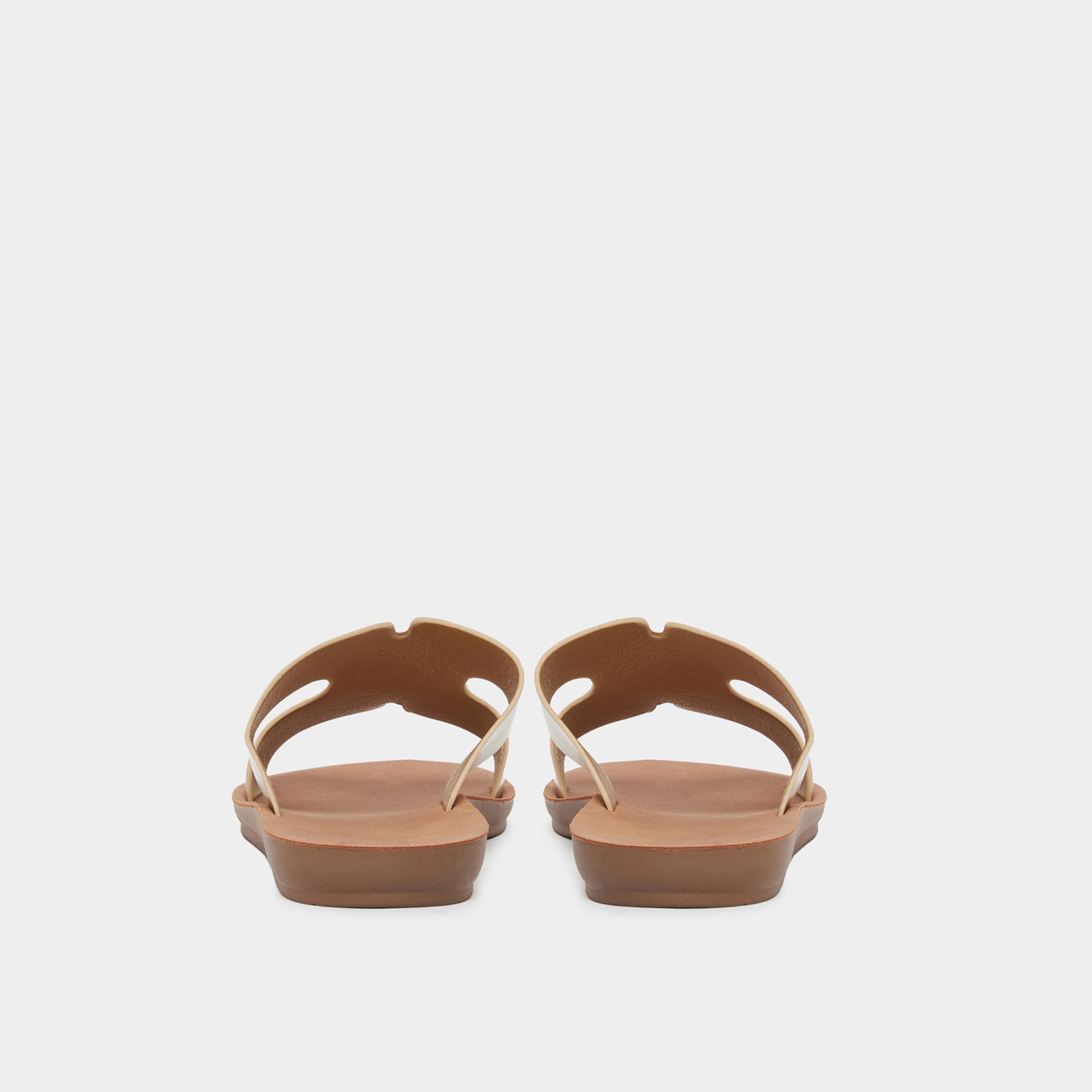 Styli Women Metallic Strap Open Toe Sandals-women-shoes-sandals-flats-image-5