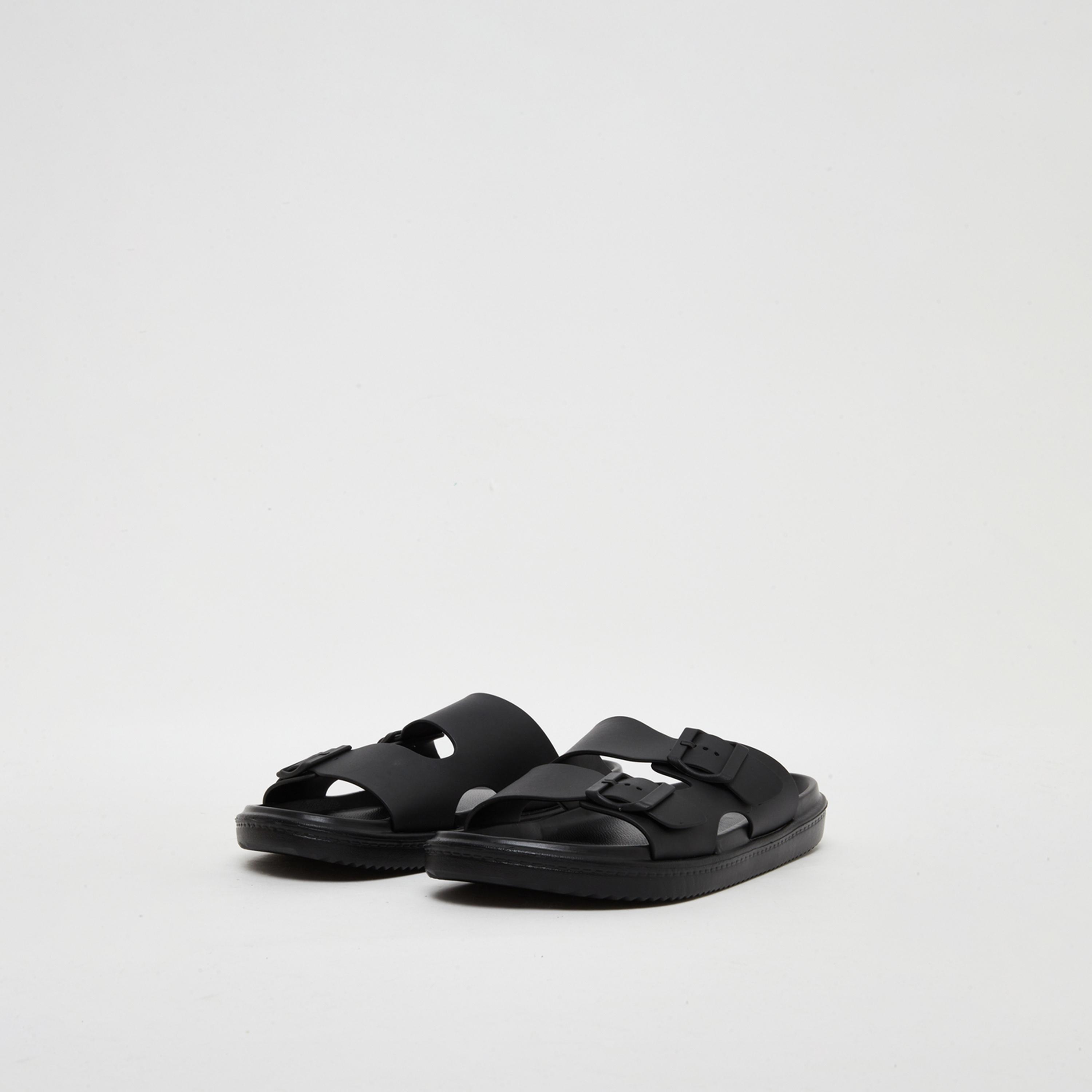 Styli Dual Buckle Slip-On Flip Flops-men-shoes-flipflopsandslides-image-1